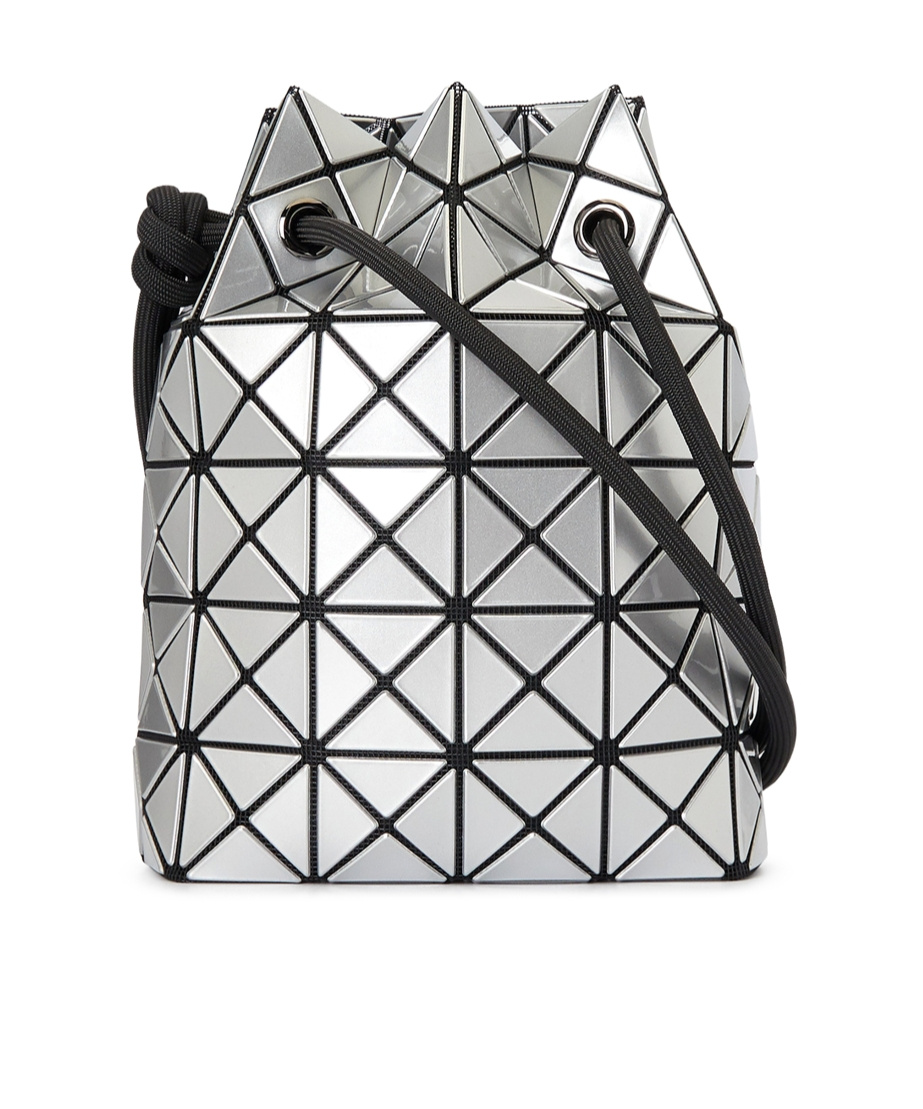 BAO BAO ISSEY MIYAKE WRING GEOMETRIC PATTERN SHOULDER BAG