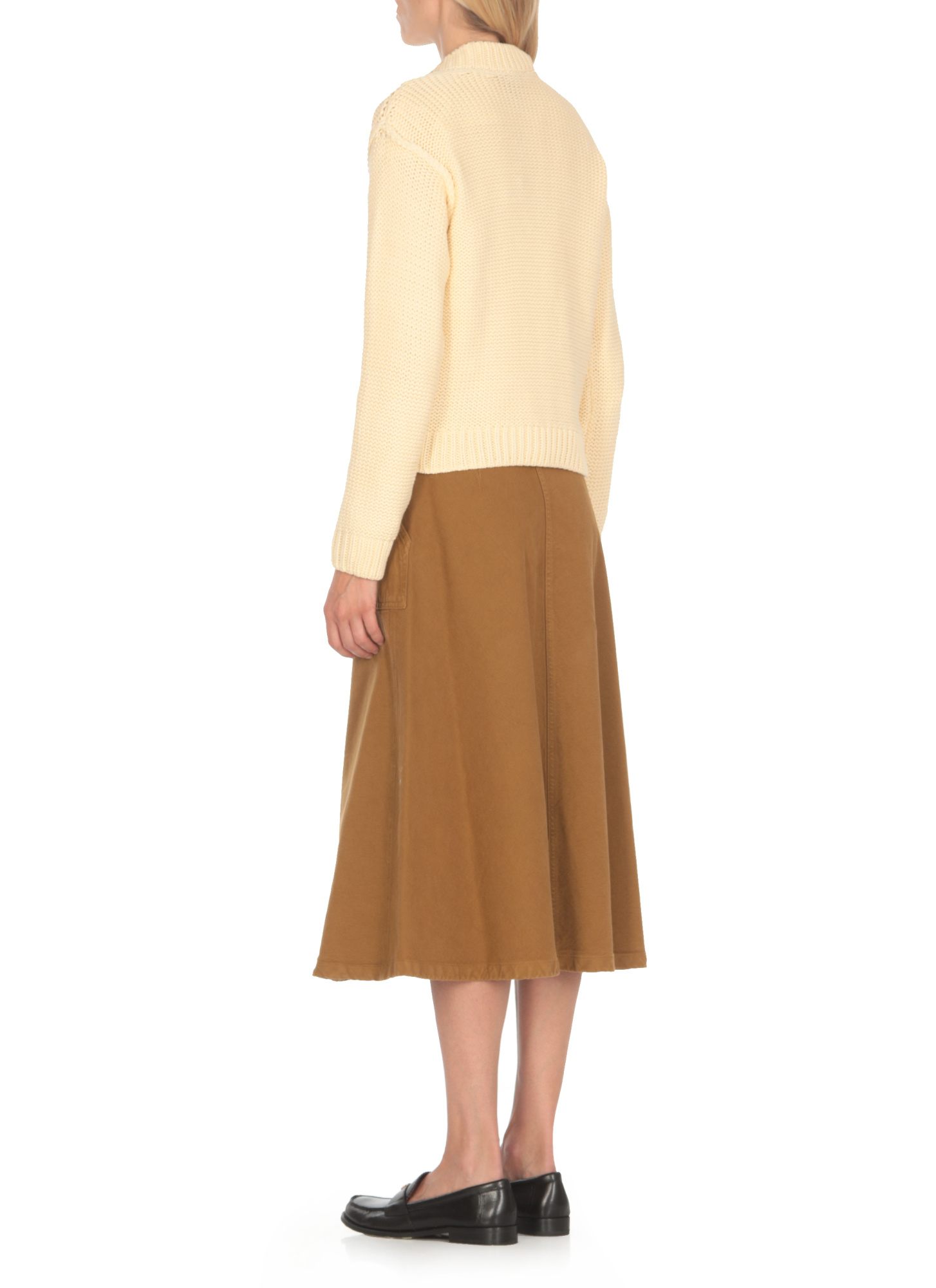 Apc A.p.c. Women Cotton-blend Sweater In Neutral