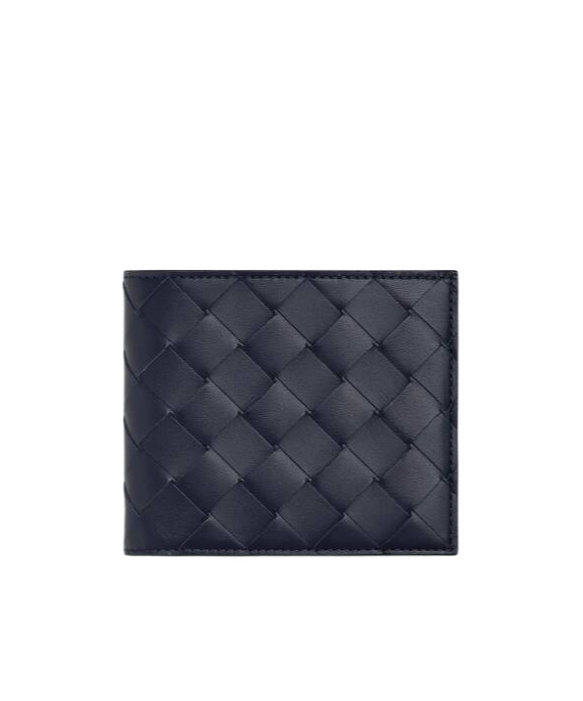 Bottega Veneta Piccolo Bi-fold Wallet In Intrecciato Leather