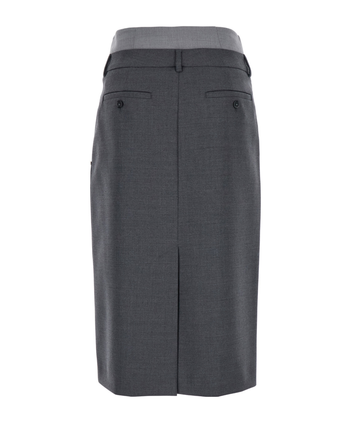 Sportmax Belt-loop Skirt In Black