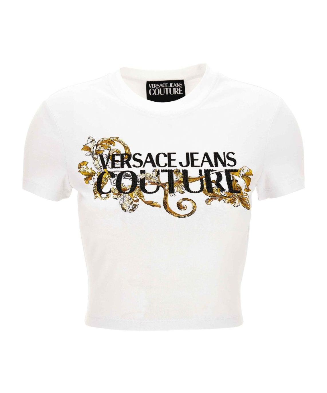 Versace Jeans Logo-print T-shirt In White