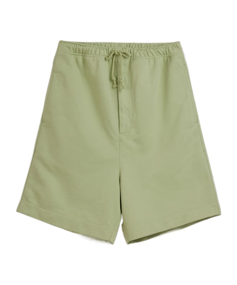 Y-3 French Terry Shorts In Green