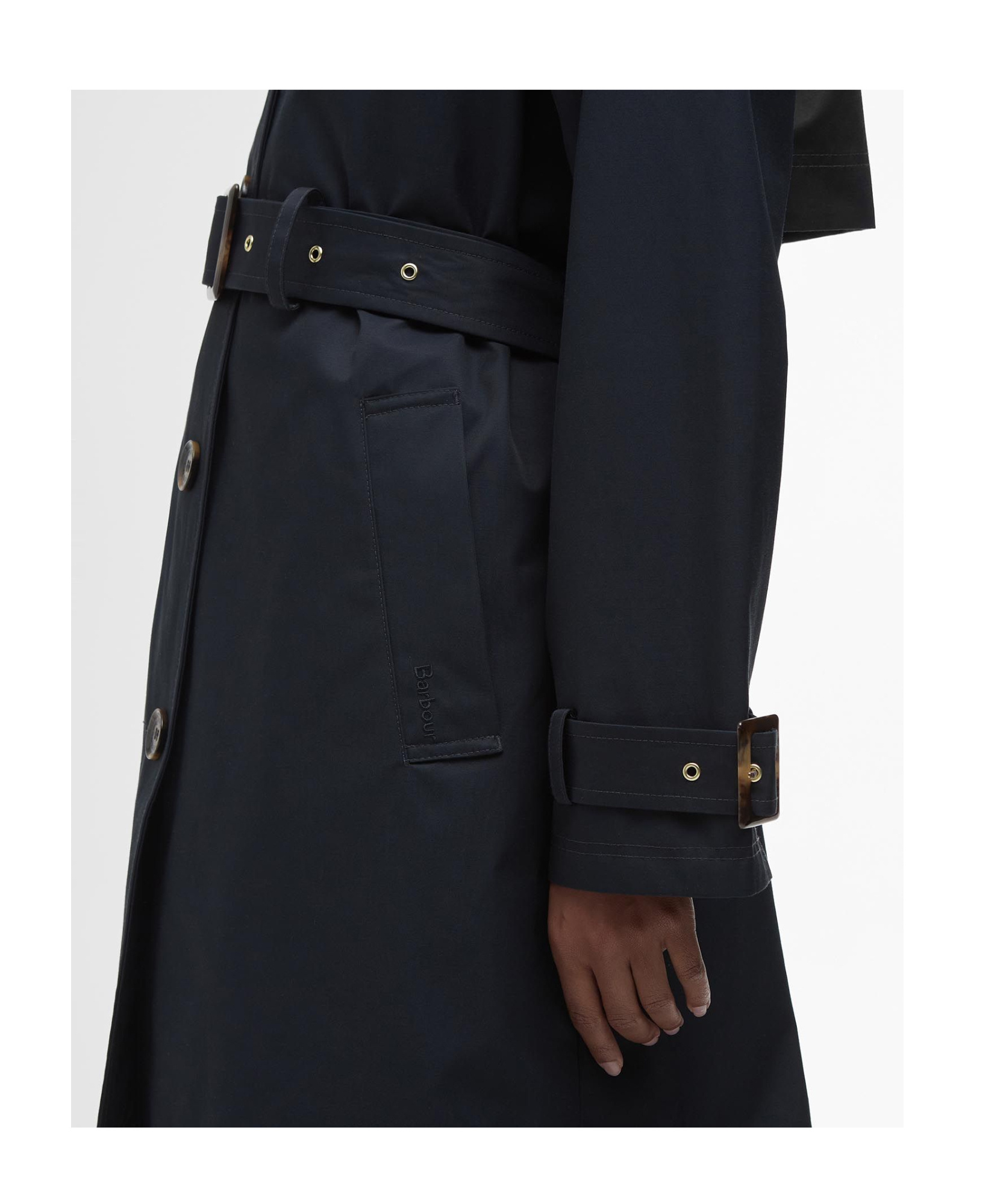 Barbour Maia Waterproof Jacket In Black