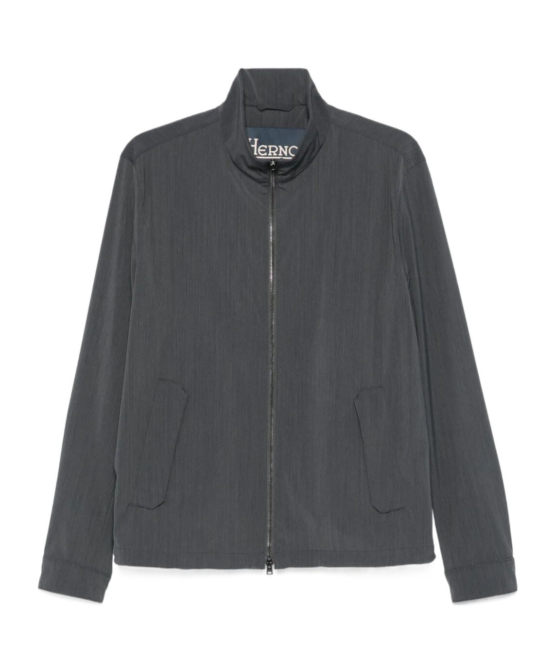 Herno Lightweight Bomber Jacket In Black