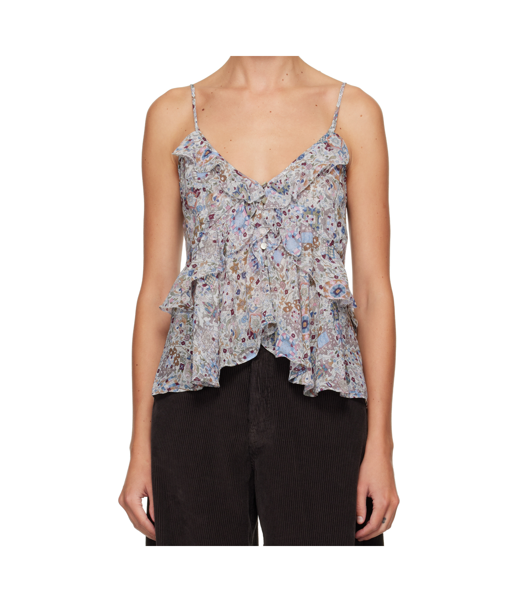 Isabel Marant Étoile Multicolor Briara Top In Multi