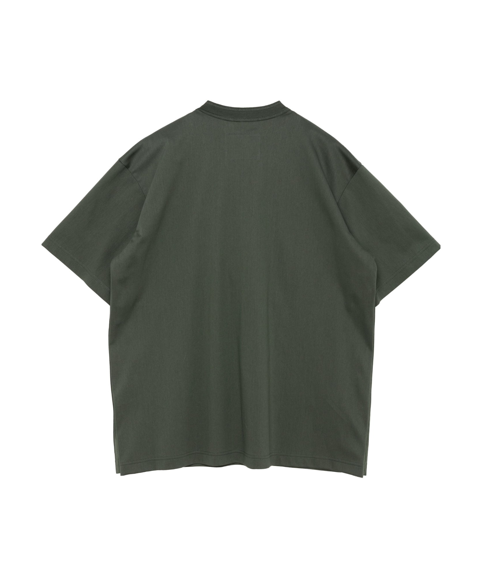 SACAI FLAP POCKETS COTTON T-SHIRT