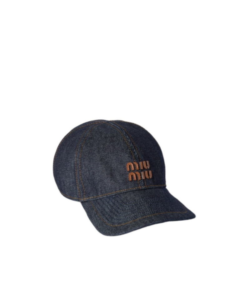 Miu Miu Bowler Cap In Black