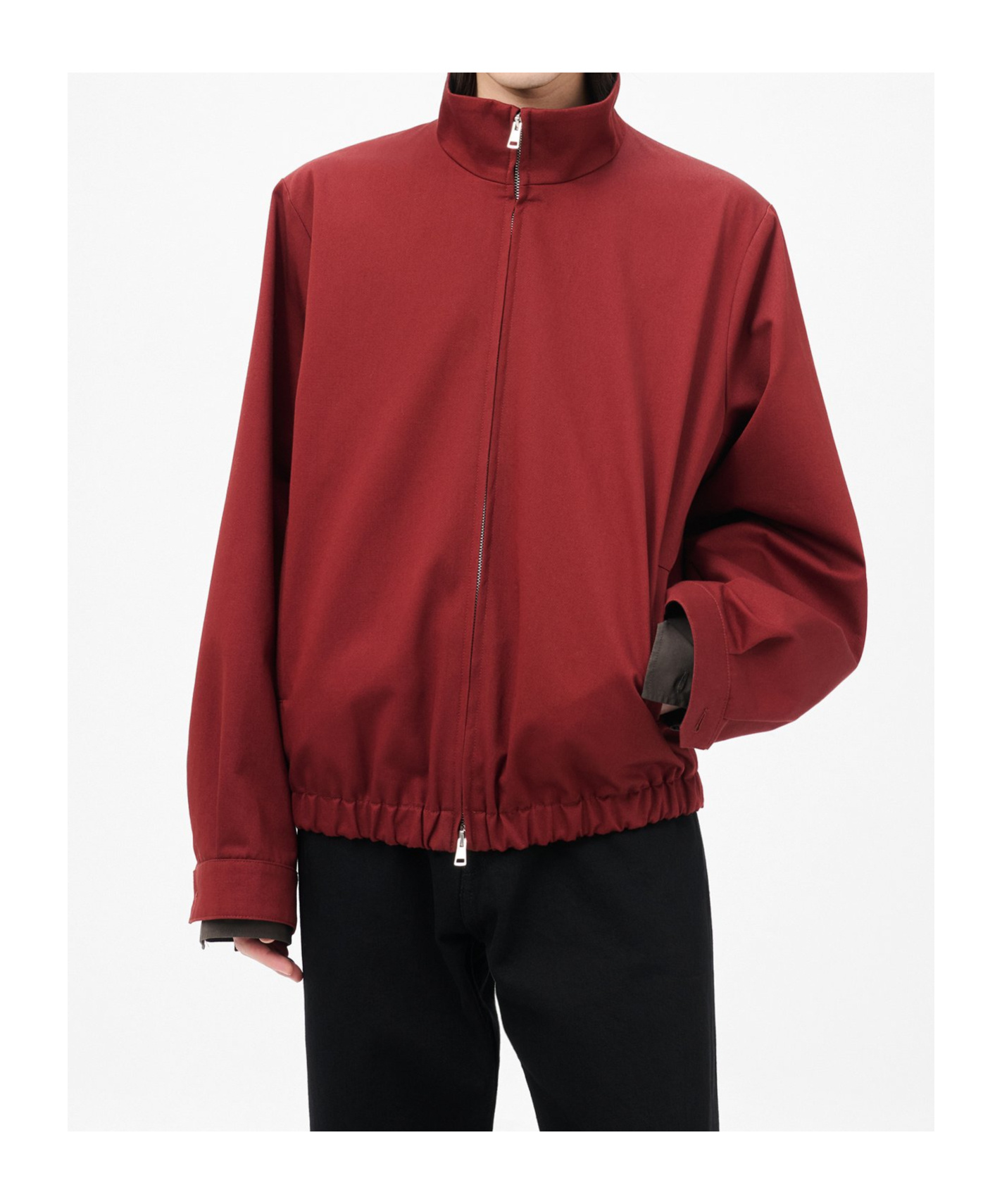 Our Legacy Profound Red Megatwist Twill In Burgundy