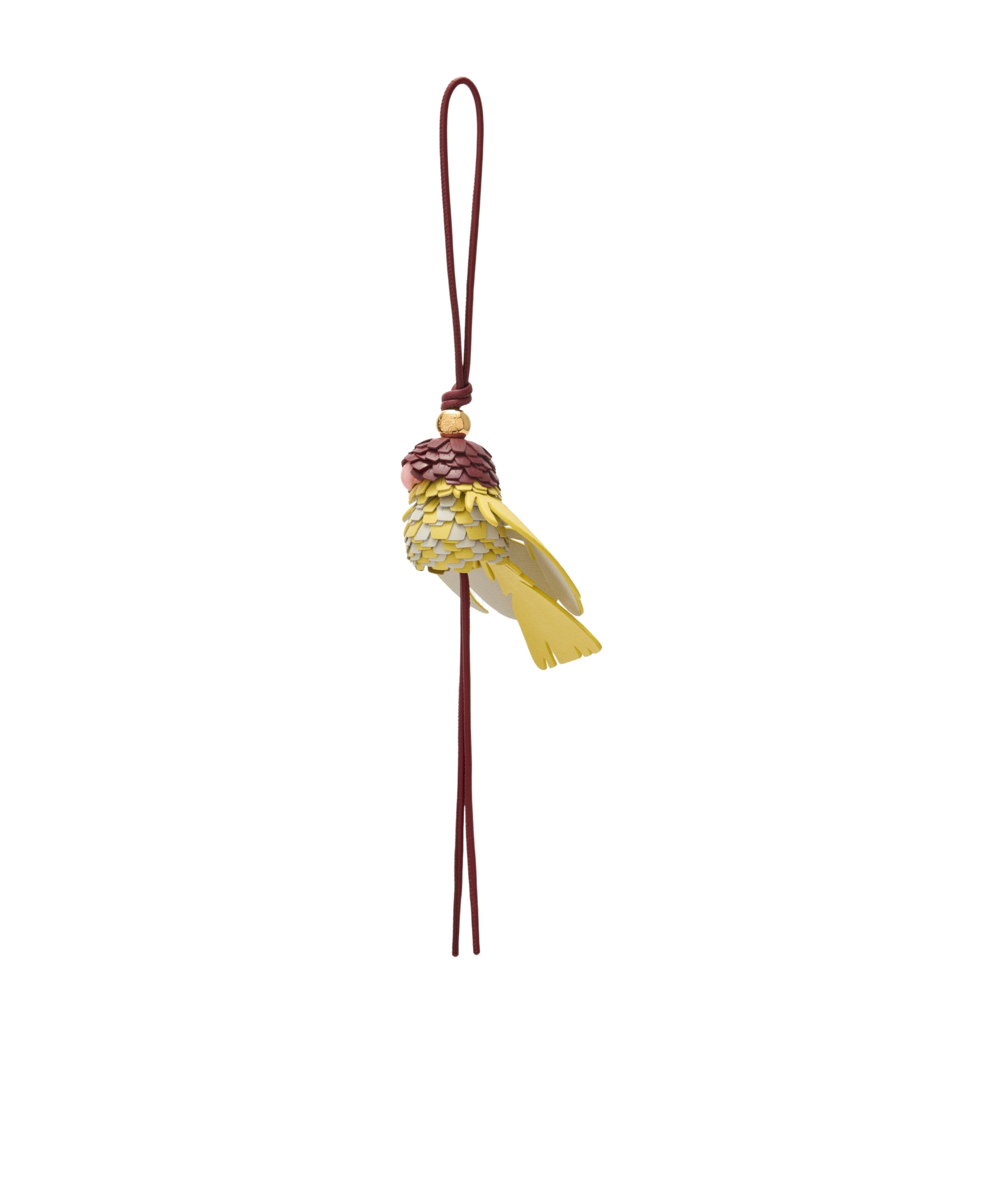 Loewe Parrot Bag Charm In Multi-color