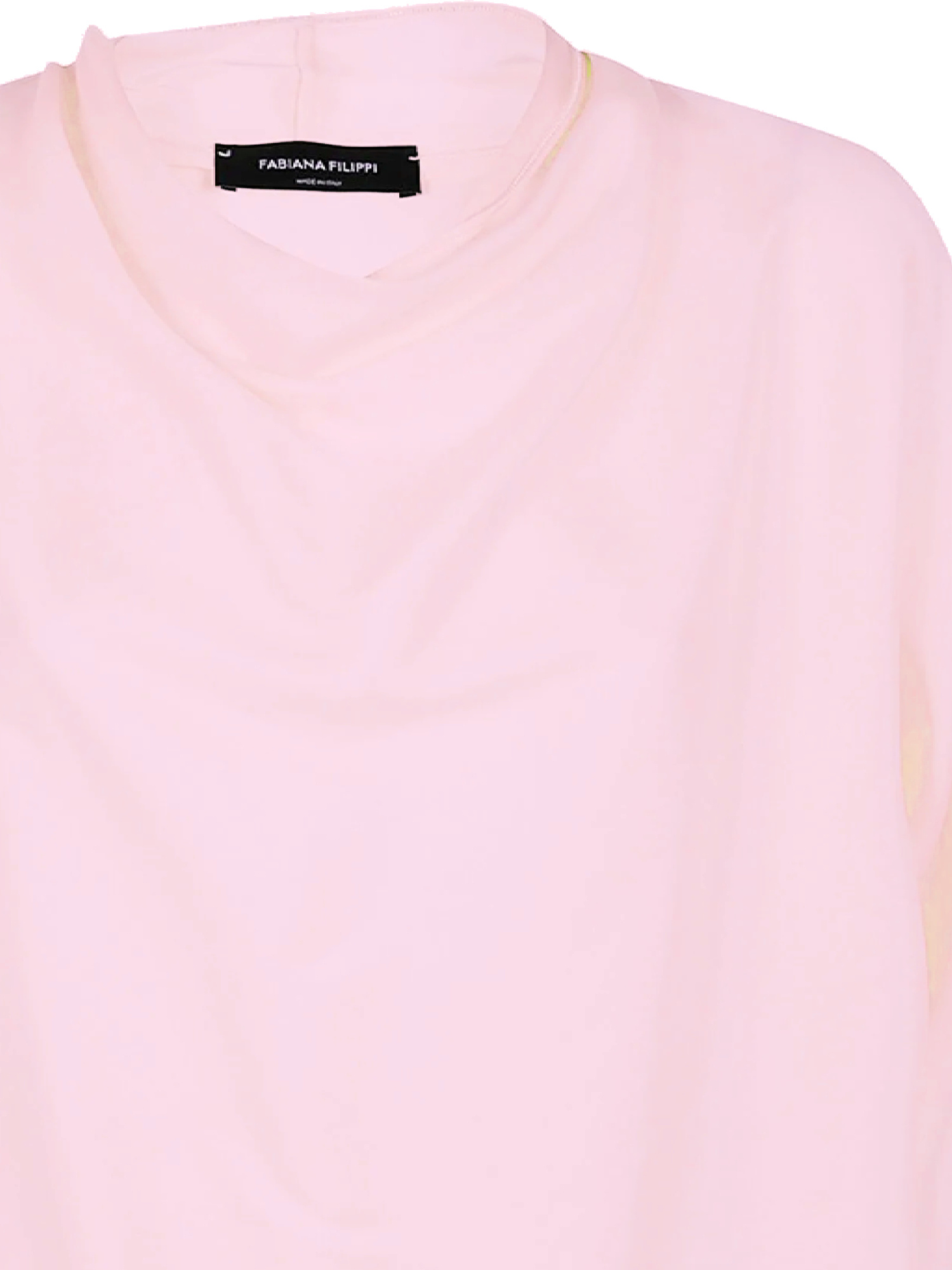 Fabiana Filippi Crew Neck Top In Pink