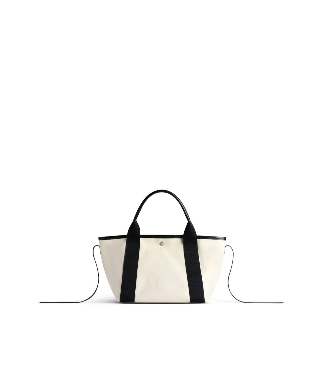 Balenciaga Shoulder Bag With Contrasting Accents And Bold Logo In White