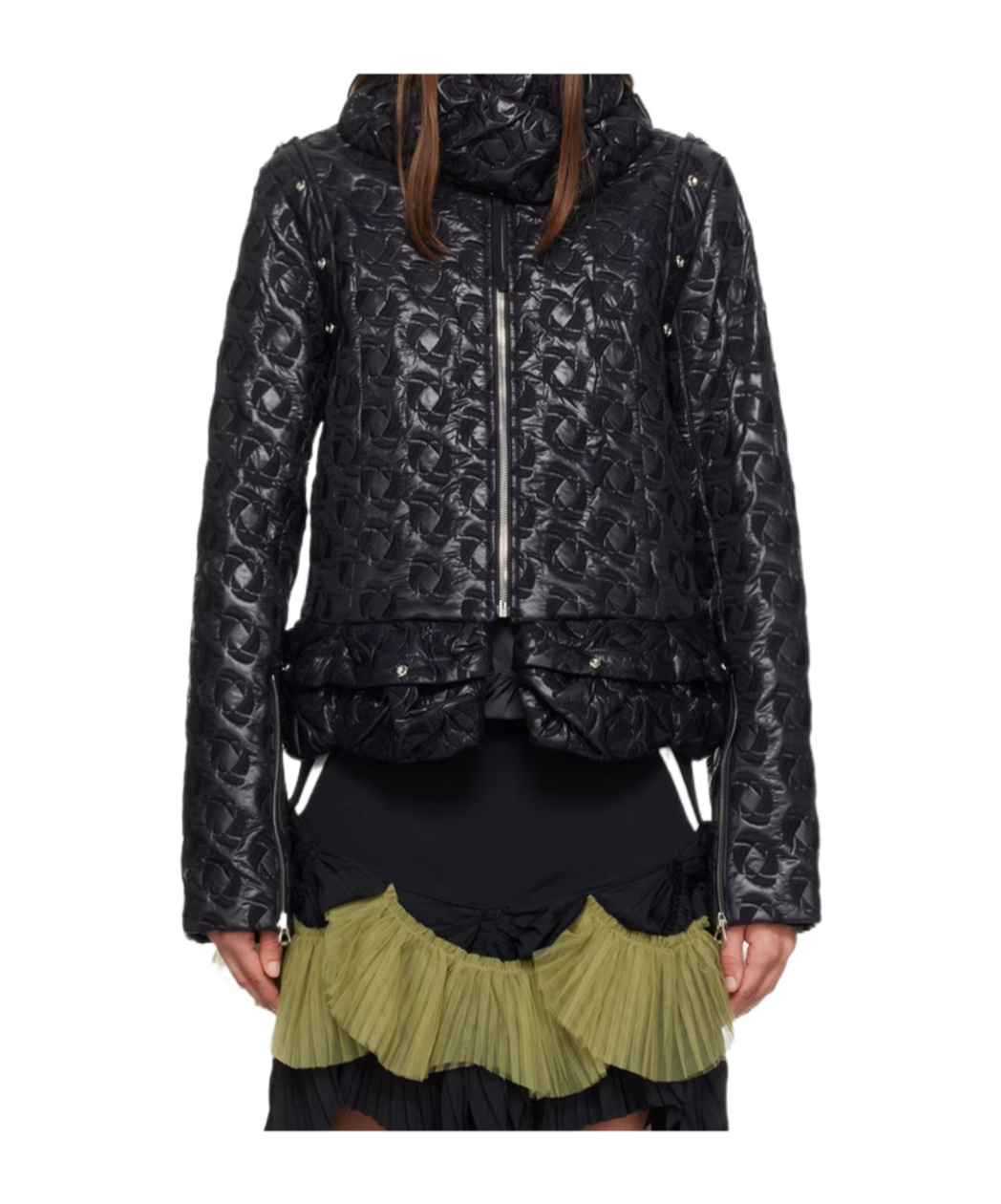 Kiko Kostadinov Black Mobius Jacket In Black
