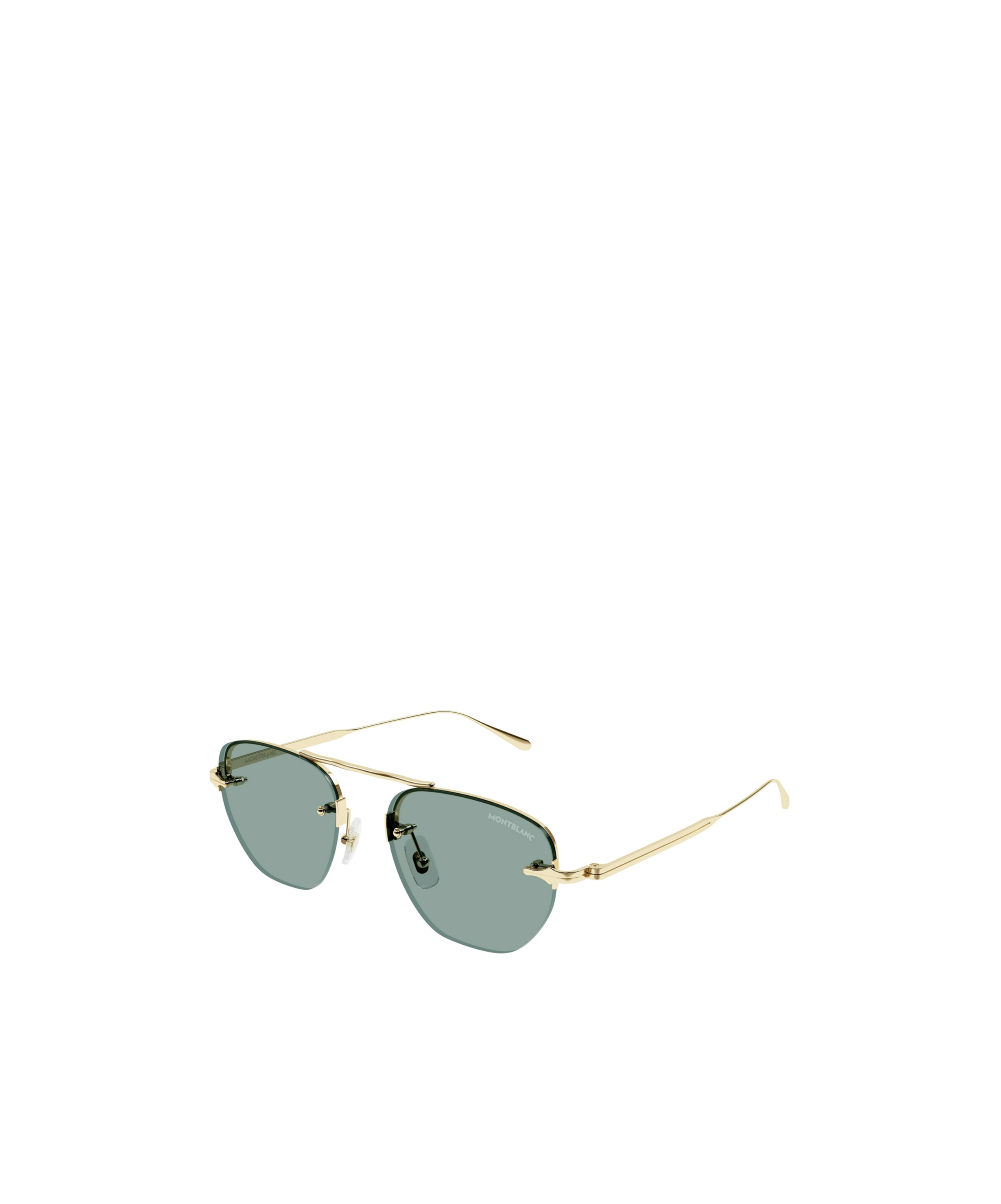 Montblanc Geometric Frame Sunglasses