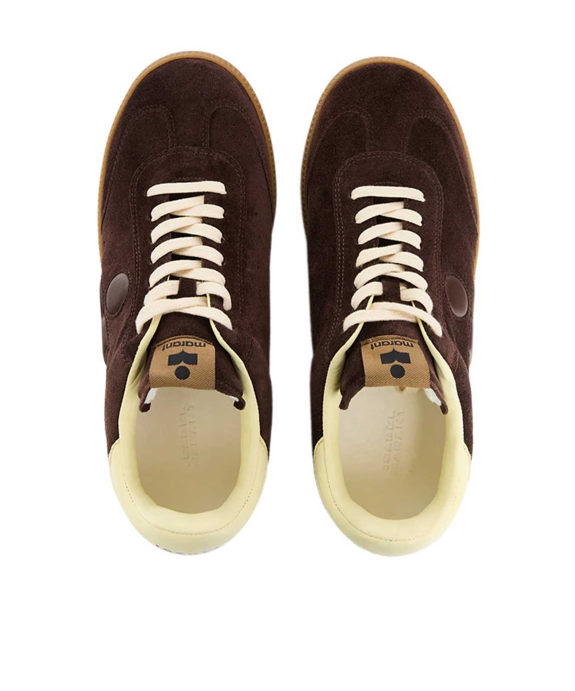 Isabel Marant Bryce Low-top Suede Sneakers Shoes In Brown