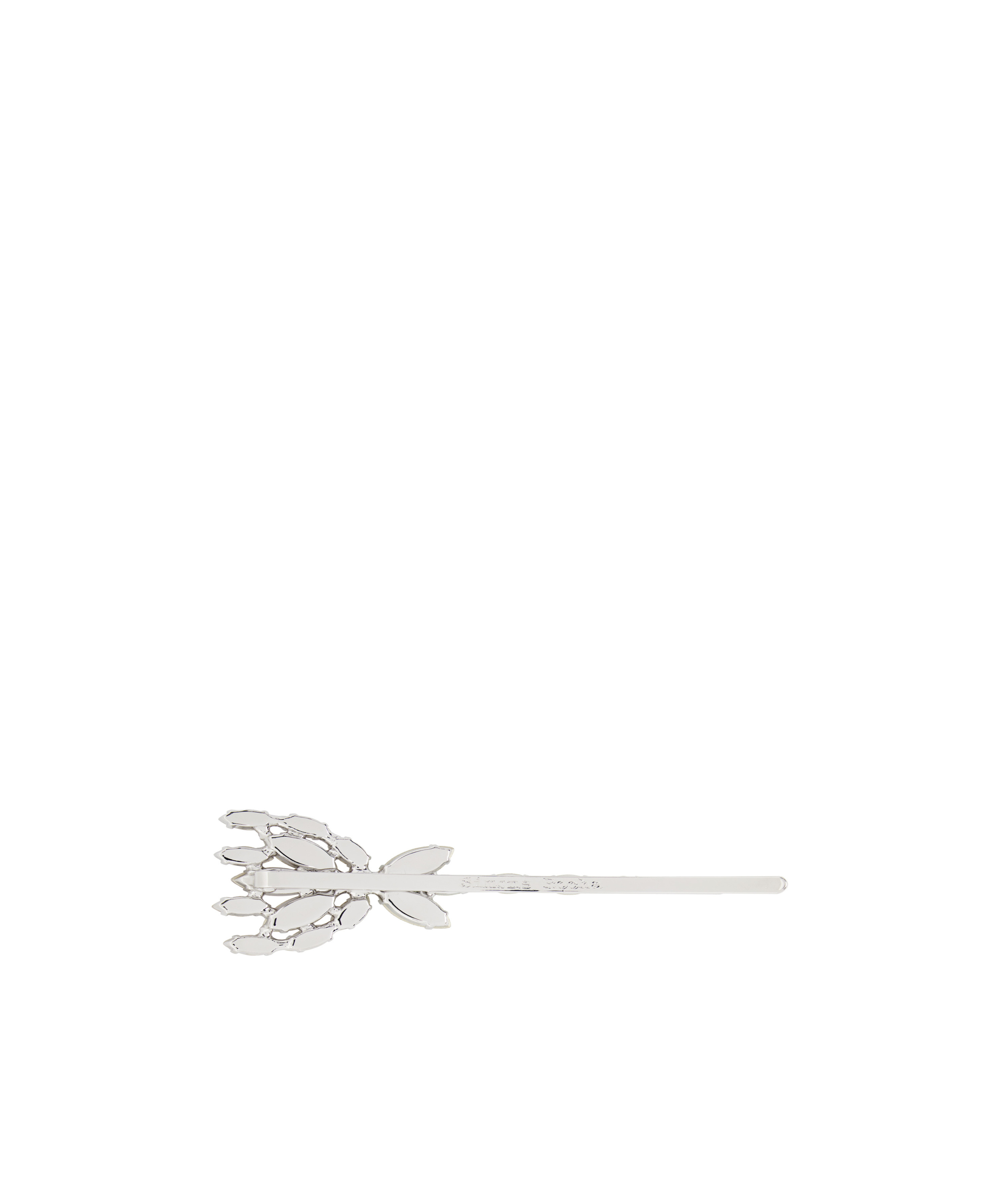 Shop Simone Rocha Carnation Hair Clip In Pink And Multicolour
