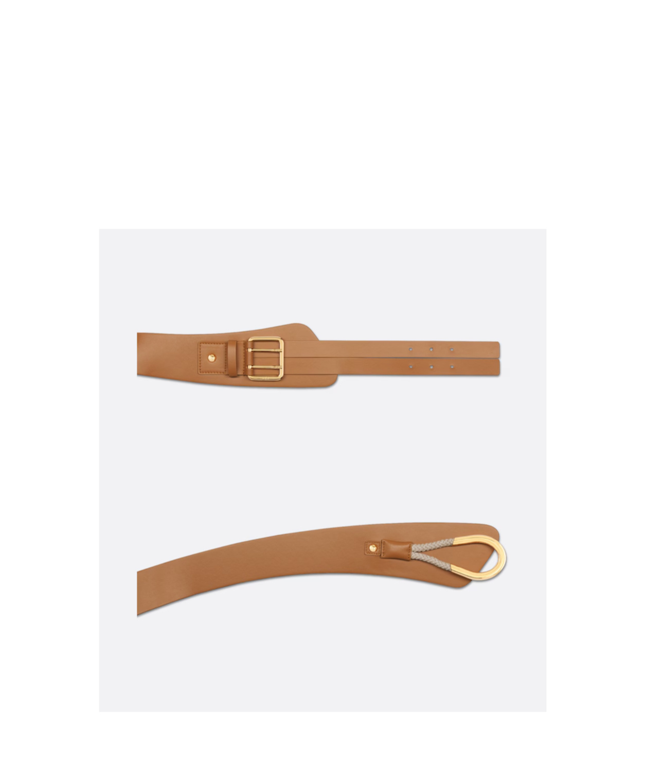Dior Nolita Belt In Brown