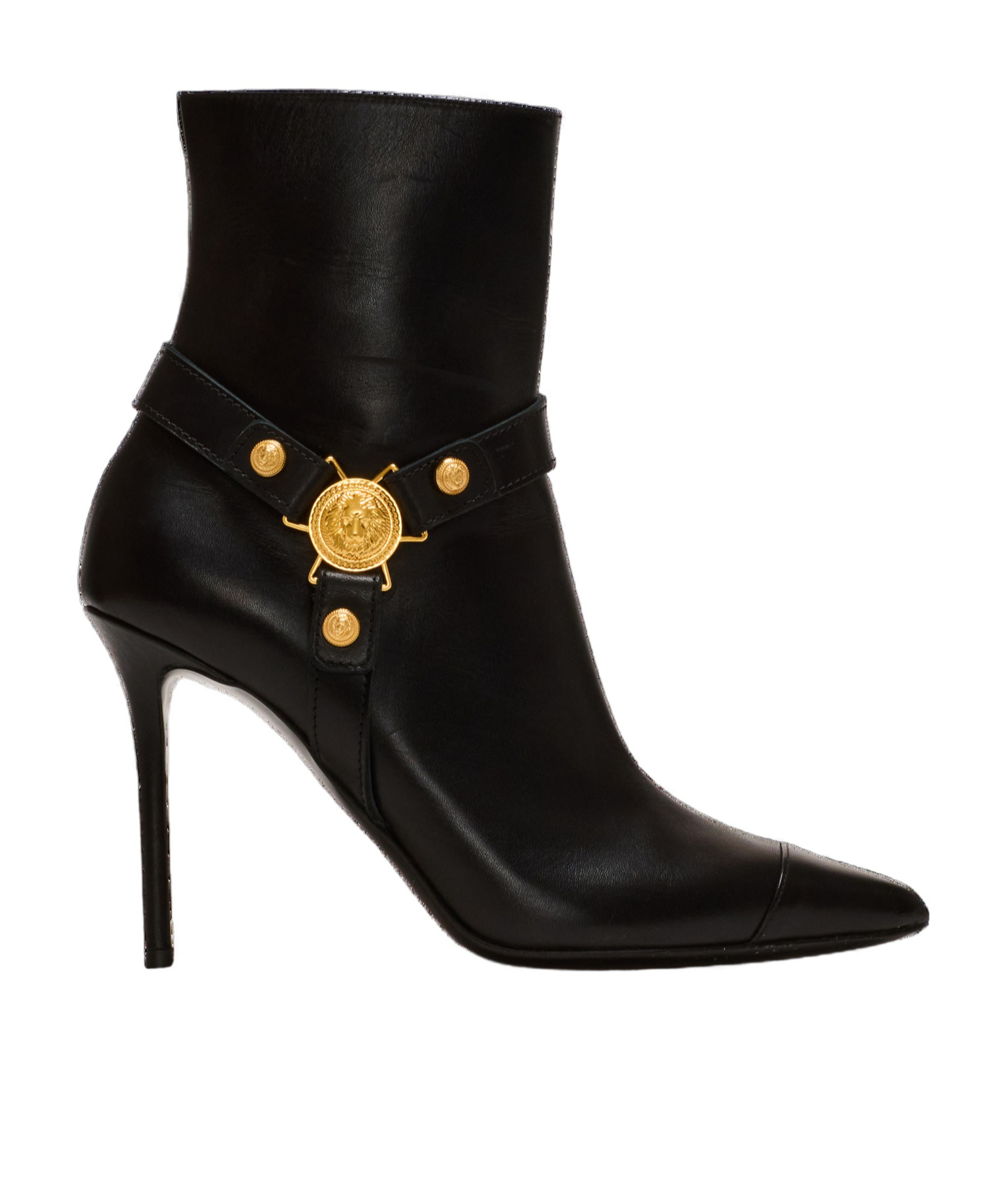 Balmain Boots In Black