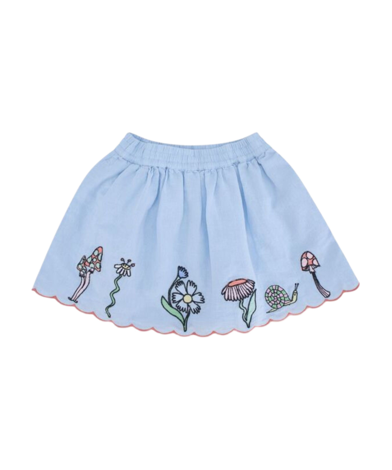 STELLA MCCARTNEY ELASTIC WAIST SKIRT