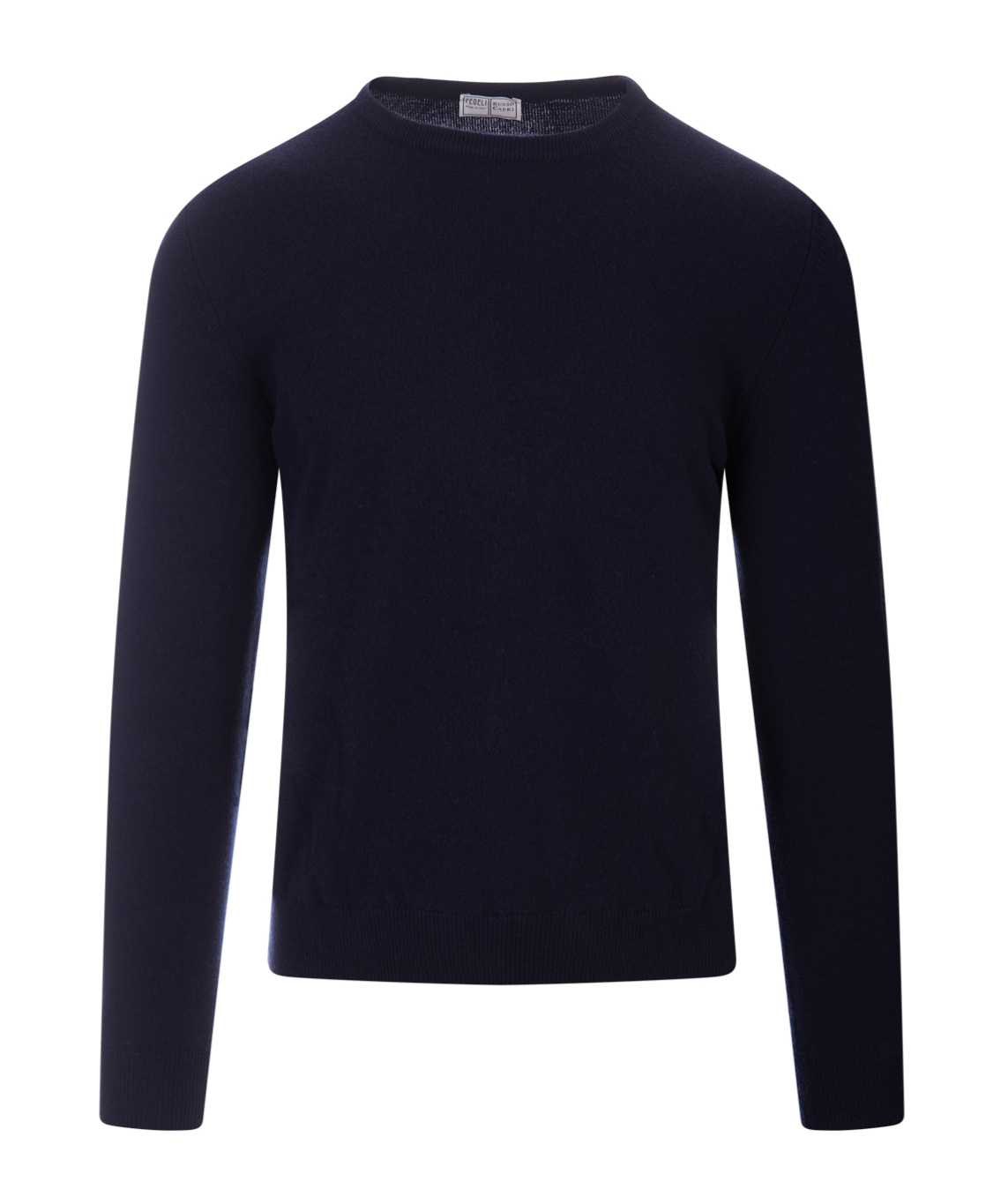 Fedeli Long-sleeved Sweater In Black