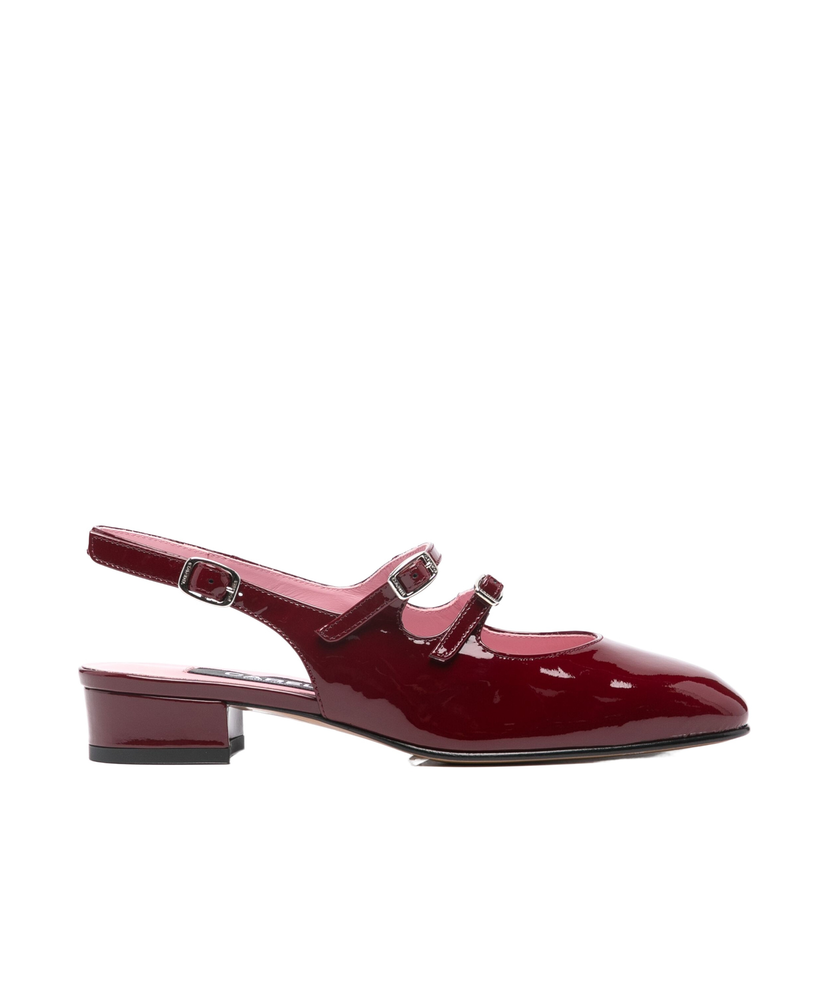 Shop Carel Paris Mary Jane Flat Sandals In Multicolor