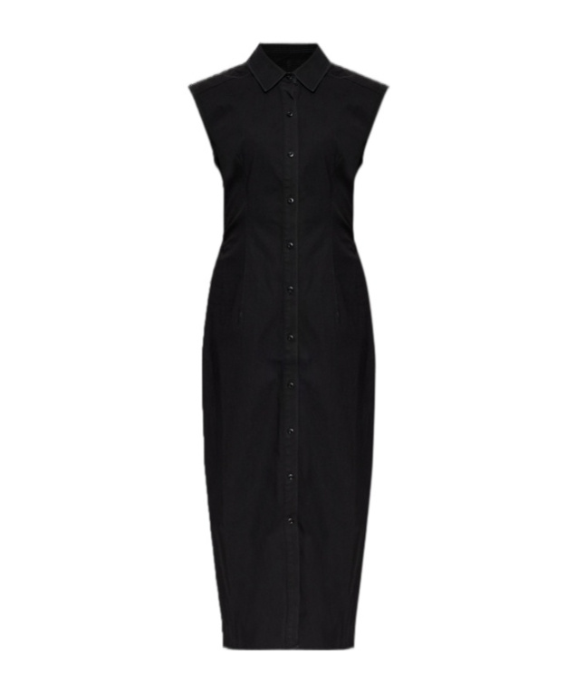 Rag & Bone Sleeveless Denim Dress In Black