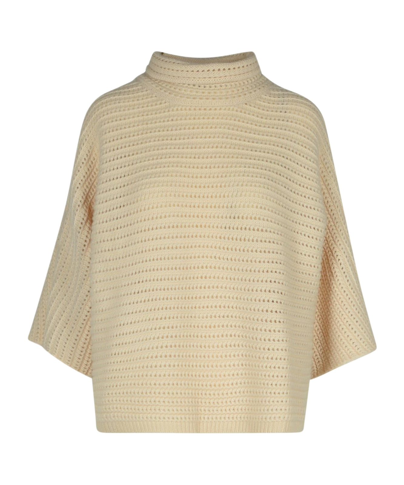 Purotatto Abrigo Midi - Blanco In Nude