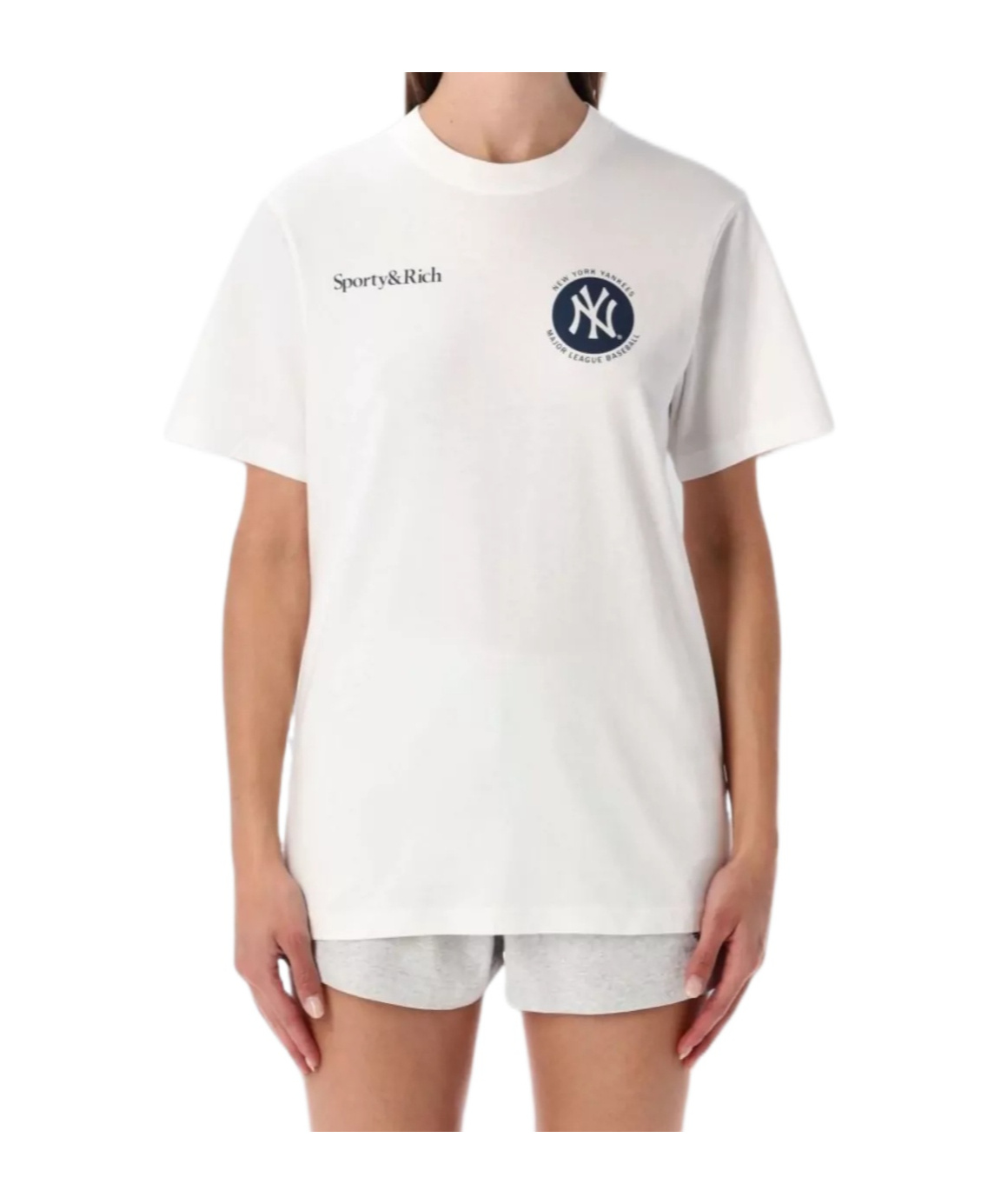 Sporty And Rich Sporty & Rich Sporty & Rich Major League Oversized T-shirt In White