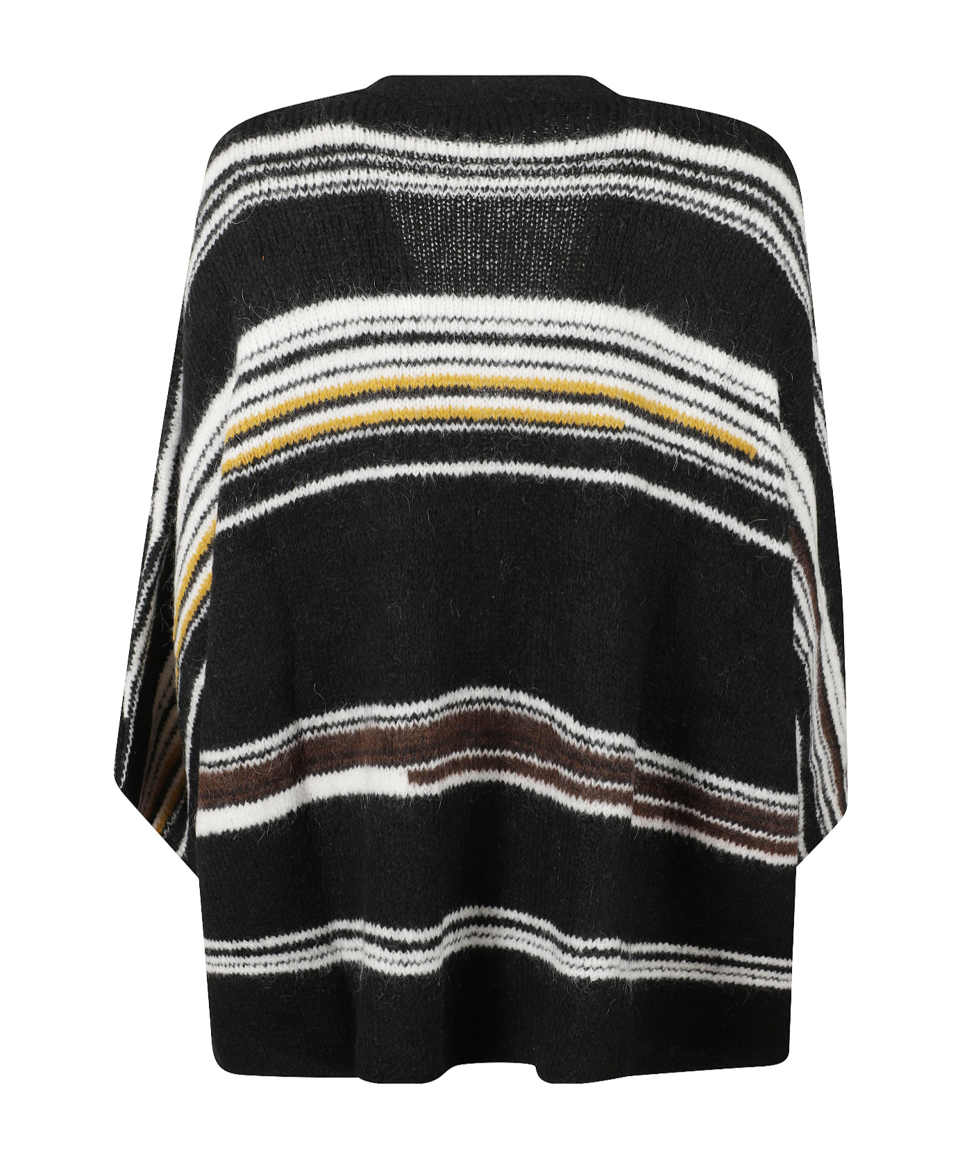 Missoni V-neck Knitted Maxi Cardigan In Black