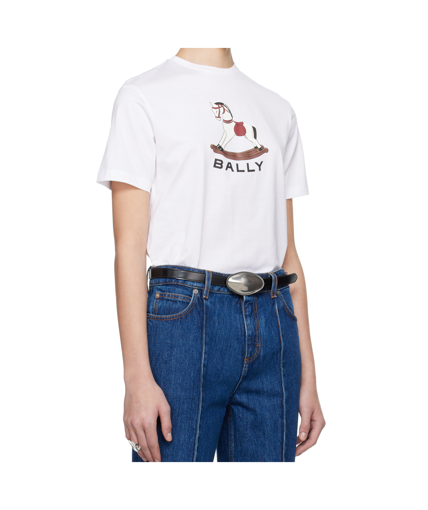 Bally Short-sleeved T-shirt In White