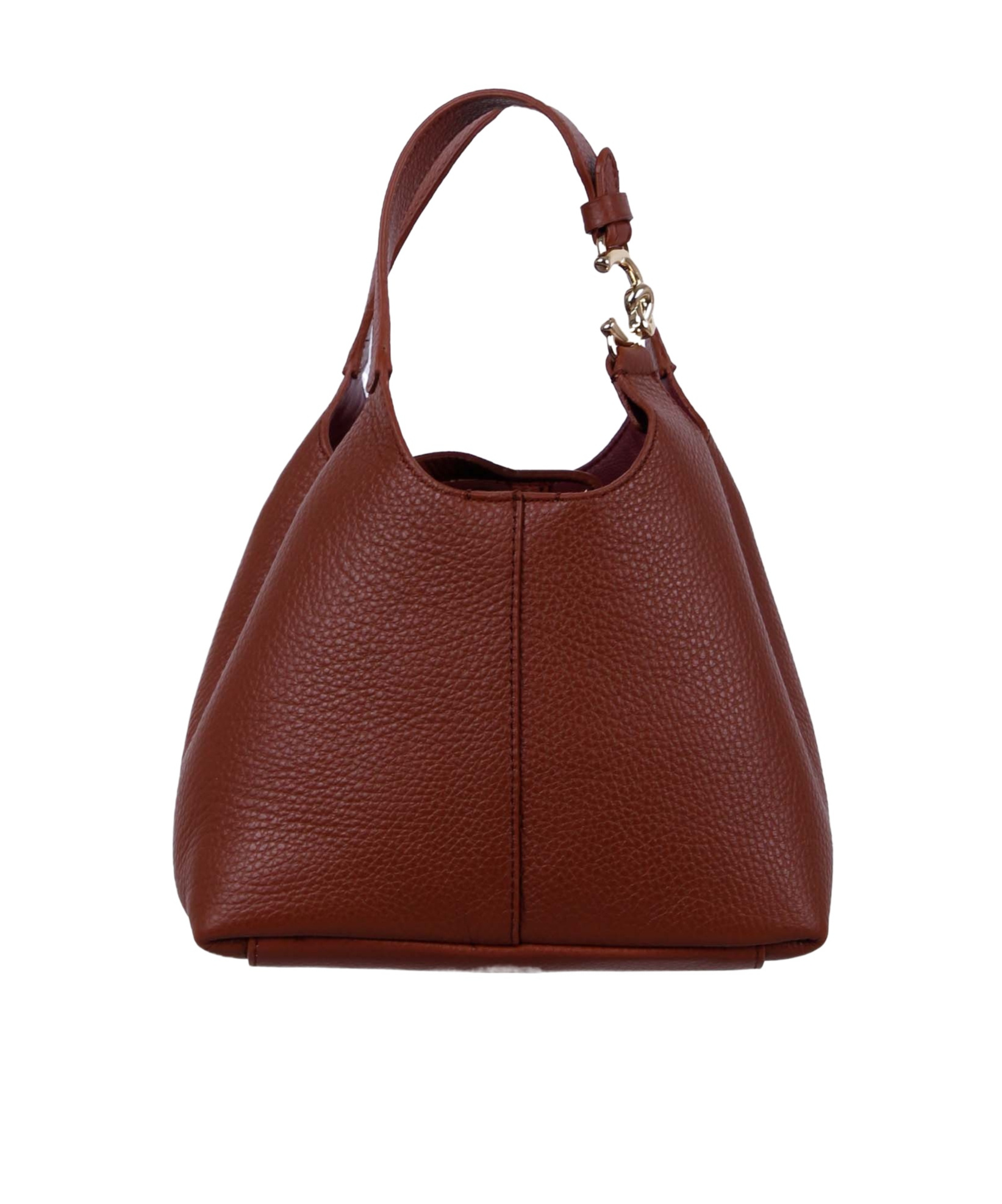 Coccinelle C-easy Small Hand Bag In Brown