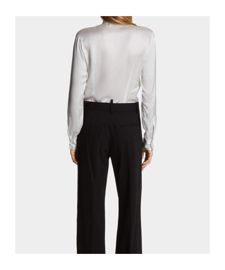 Dsquared2 Mid-rise Straight-leg Tailored Trousers In Black