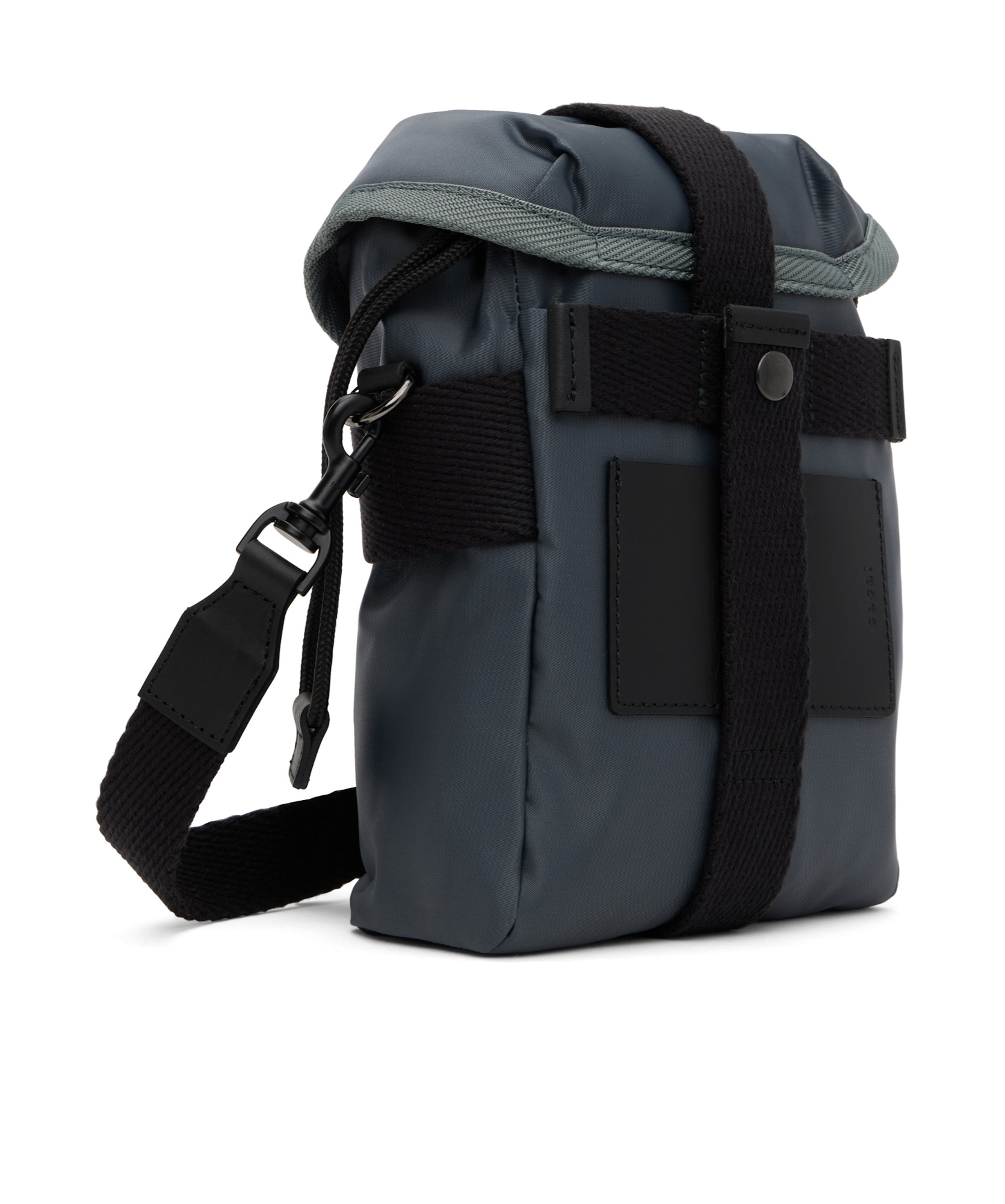 Sacai Flap Shoulder Bag In Black