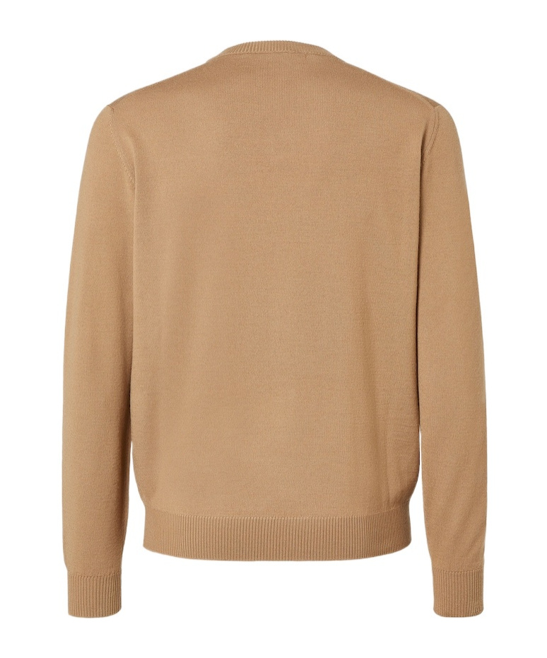 Fendi Wool Sweater Sweaters And Cardigans Beige In Multi