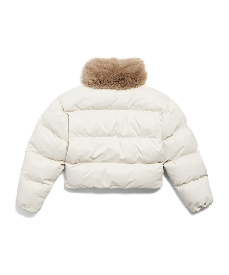 Balenciaga Women's Ski Puffer In Chalky White In White