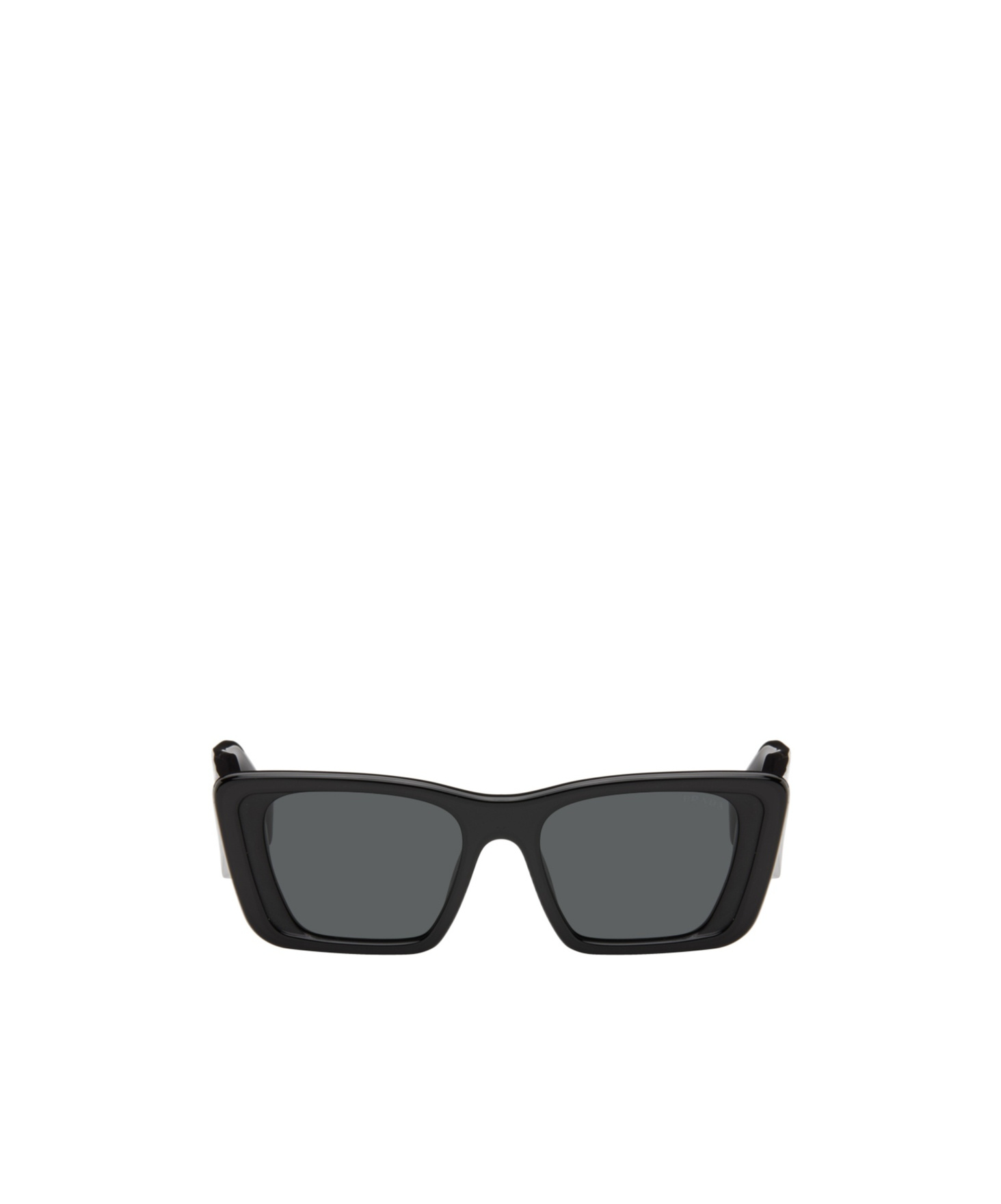 Prada Cat's Eye Frame Sunglasses In Black