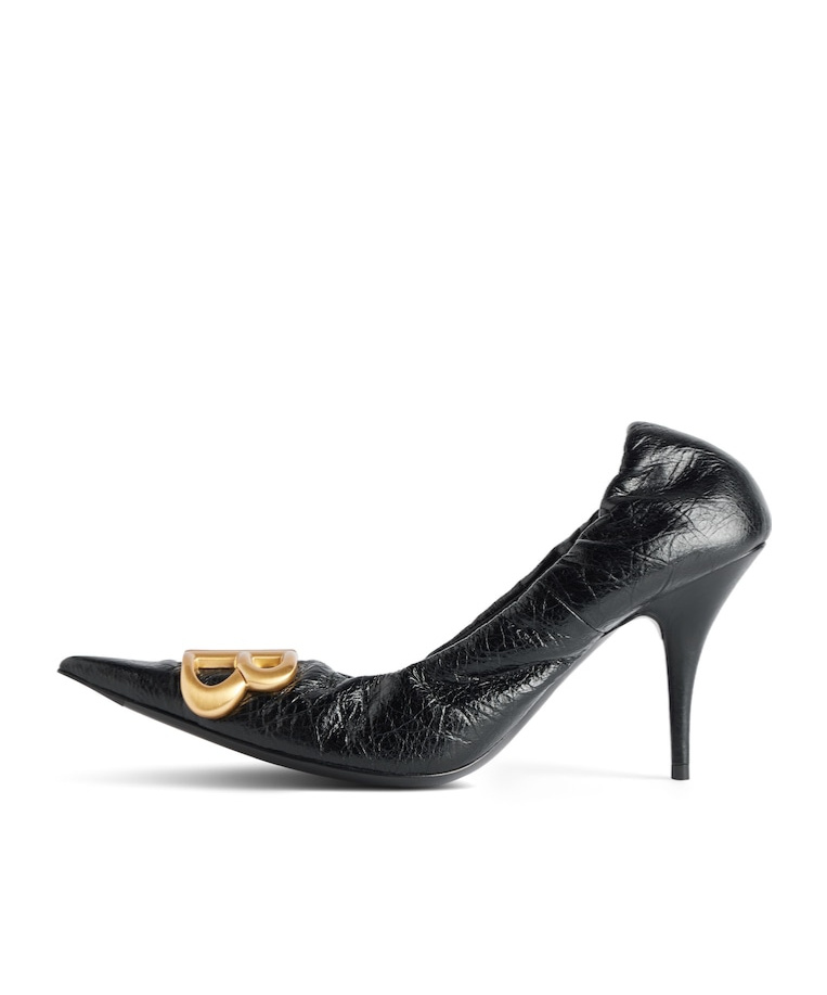 Shop Balenciaga Women's Monaco 90mm Pump In Black
