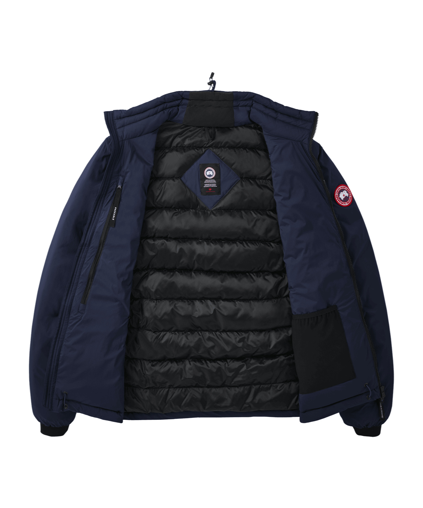 Canada Goose Lodge Quilted Ripstop Down Jacket In Blue