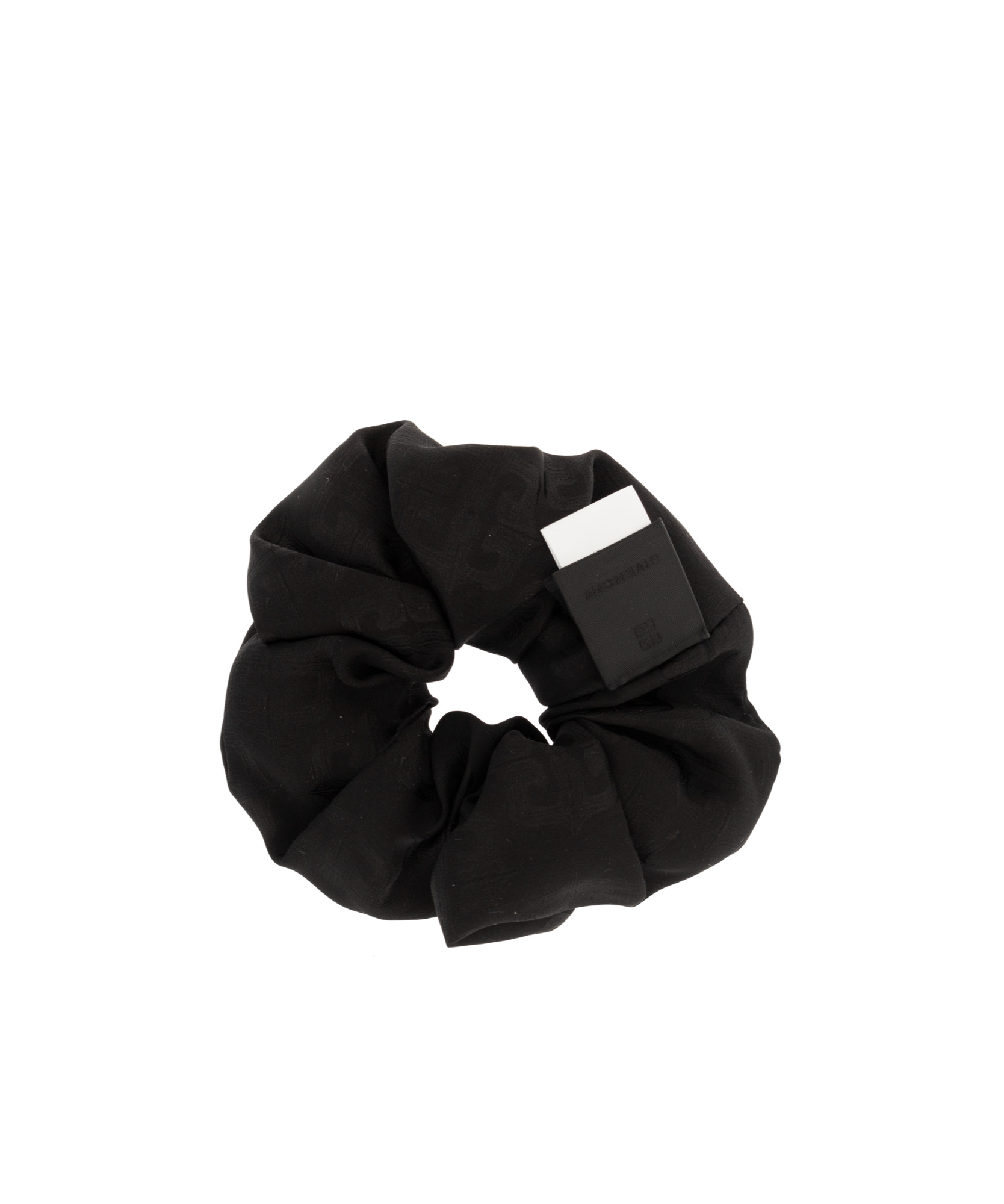 Givenchy Oversized Scrunchy In Velvet With 4g Liquid Detail In Black