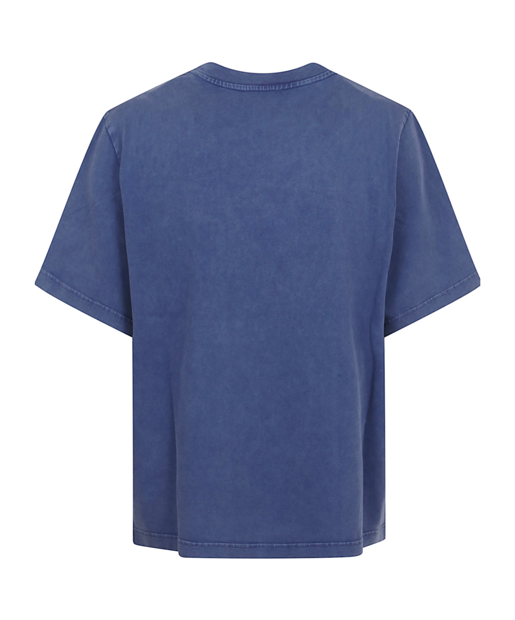 Casablanca Oversized T-shirt With Chrome Text Print In Blue