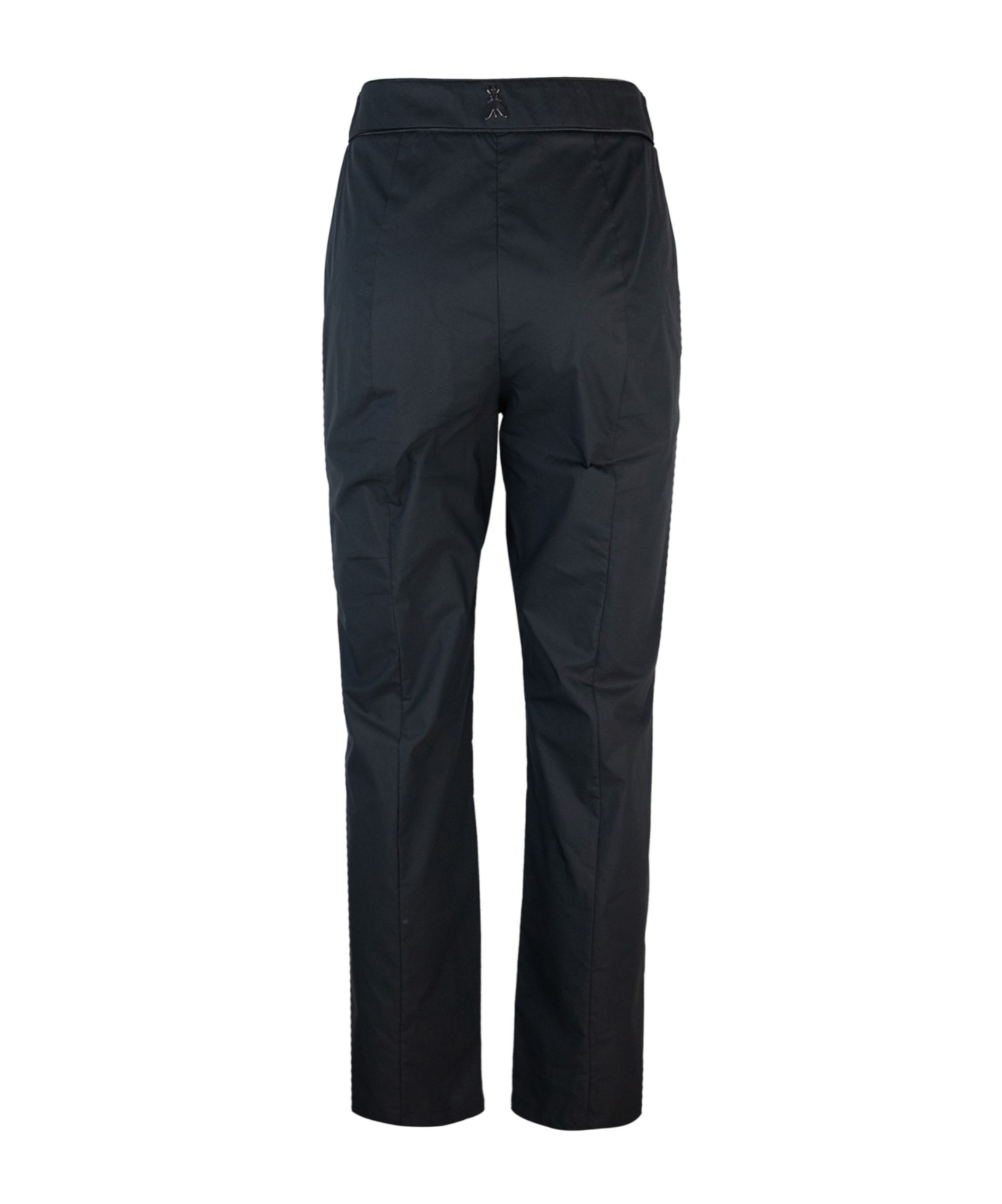 Patrizia Pepe Pleated Zipper Casual Pants In Black