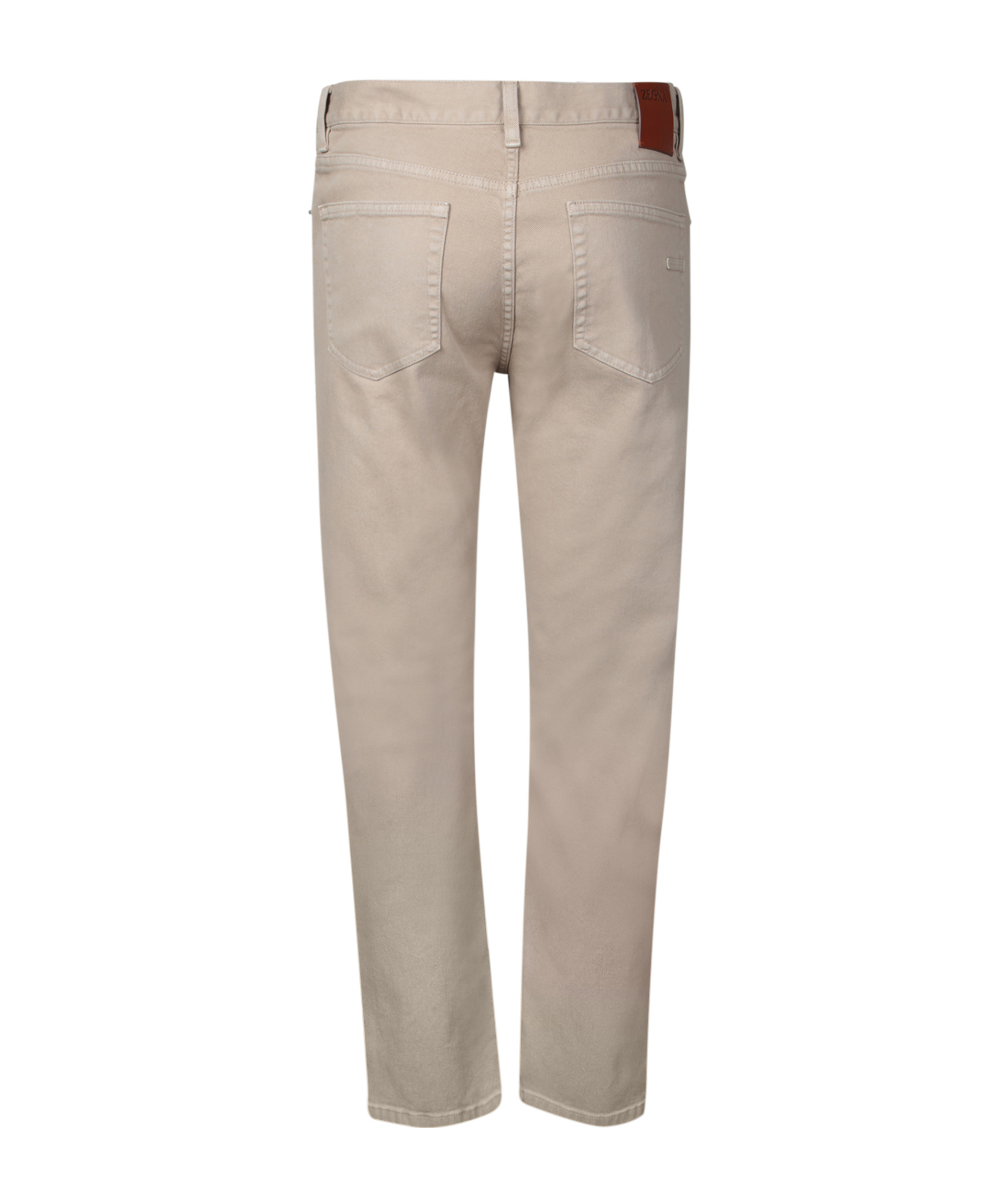 Zegna Skinny Jeans In Sand Beige