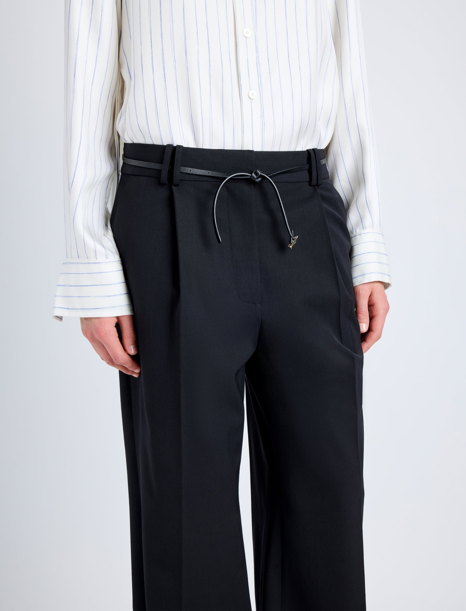 Proenza Schouler Savannah Trousers In Black
