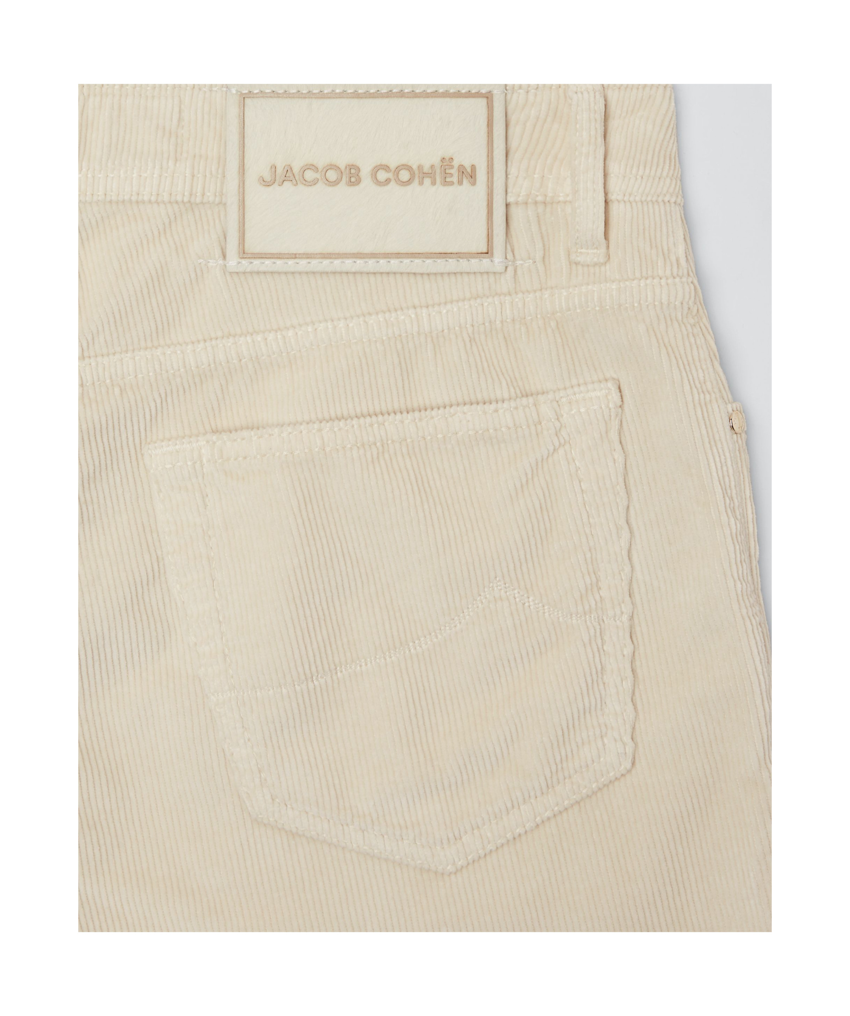 Jacob Cohen Bard Belt-loop Casual Pants In Nude