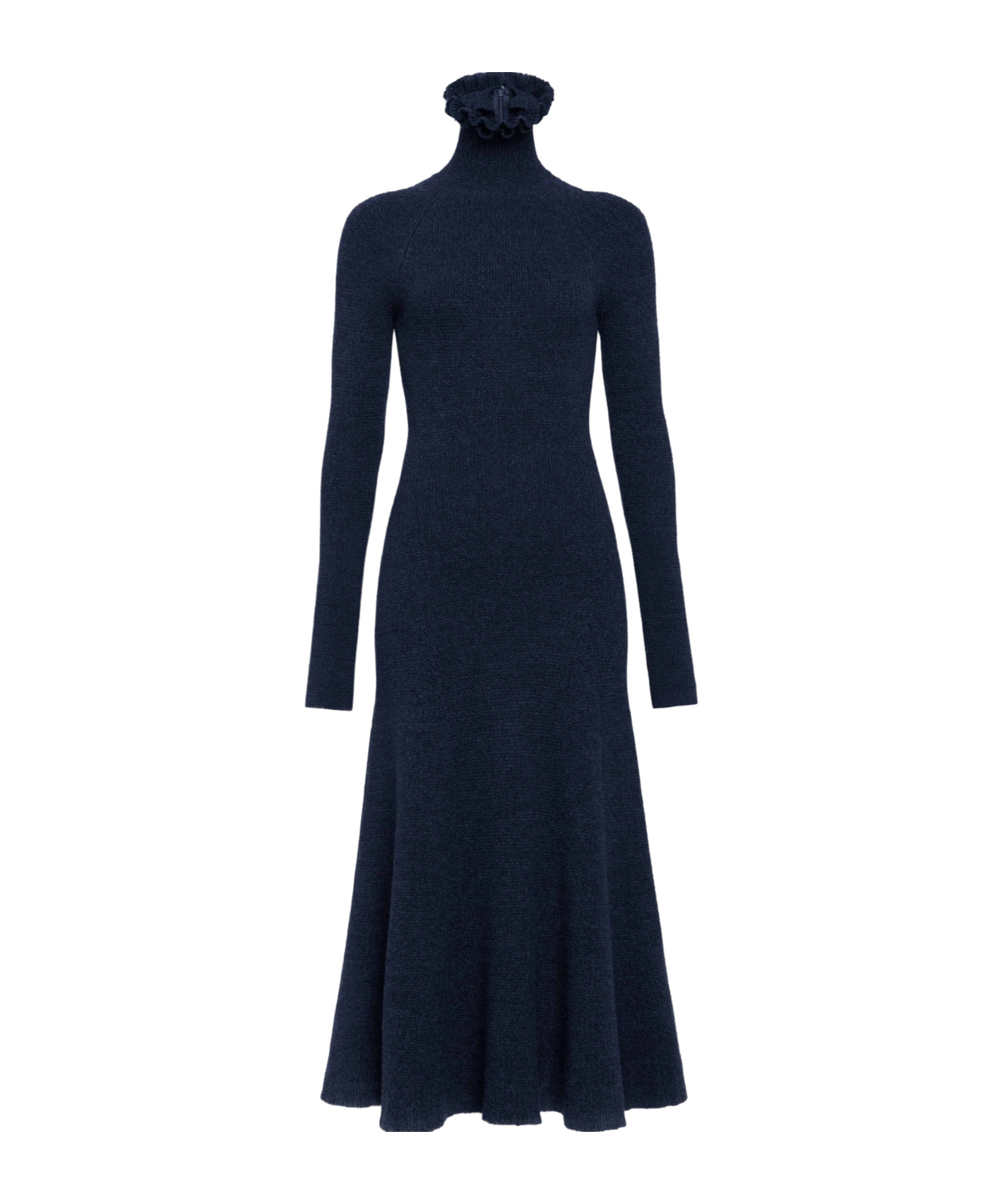 Alaïa Long Sleeve Dress In Black