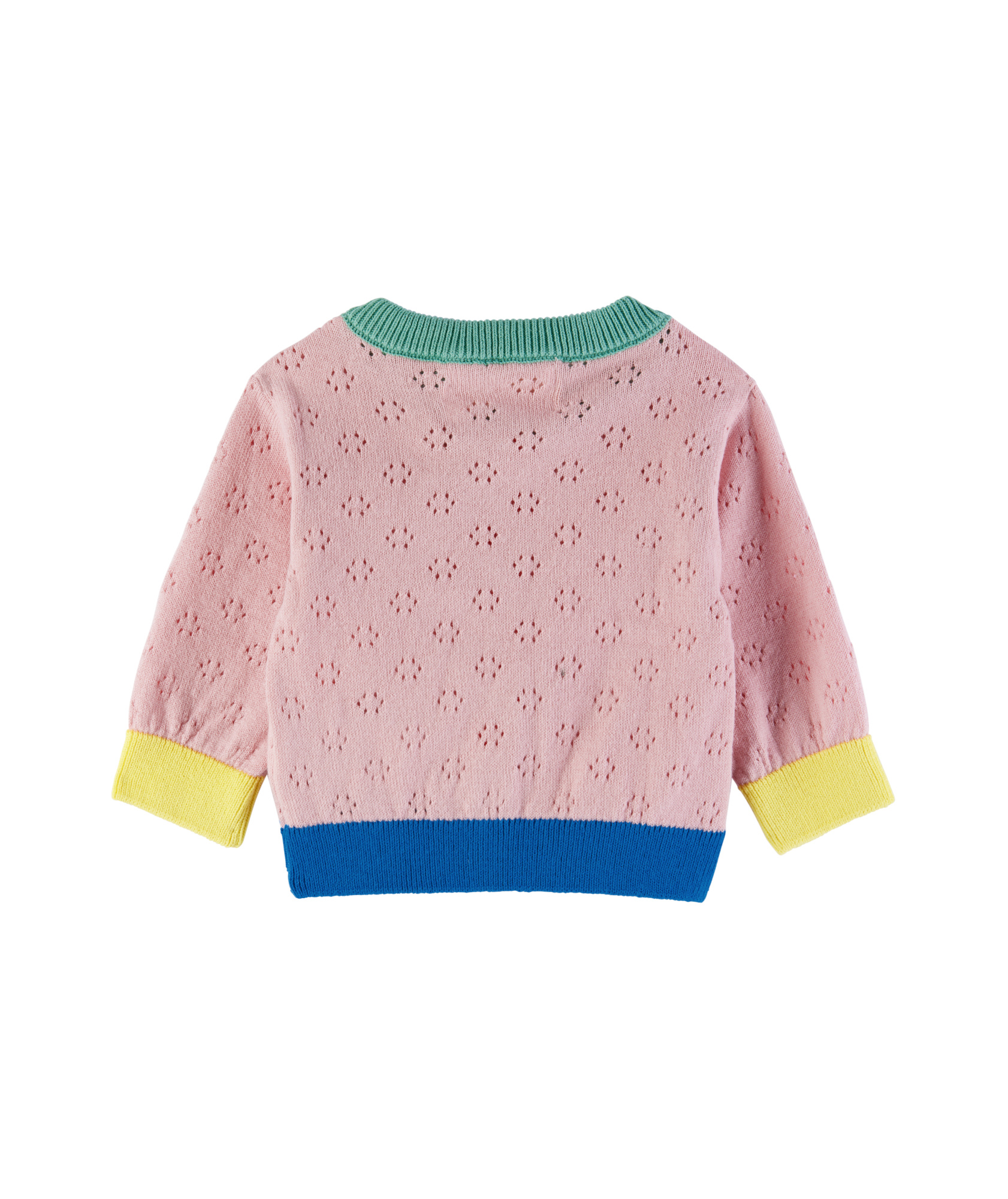 Bobo Choses Long-sleeved Cardigan In Light Pink
