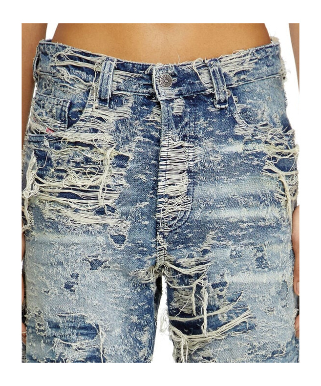 Diesel 1988 D-ark Jeans In Gray