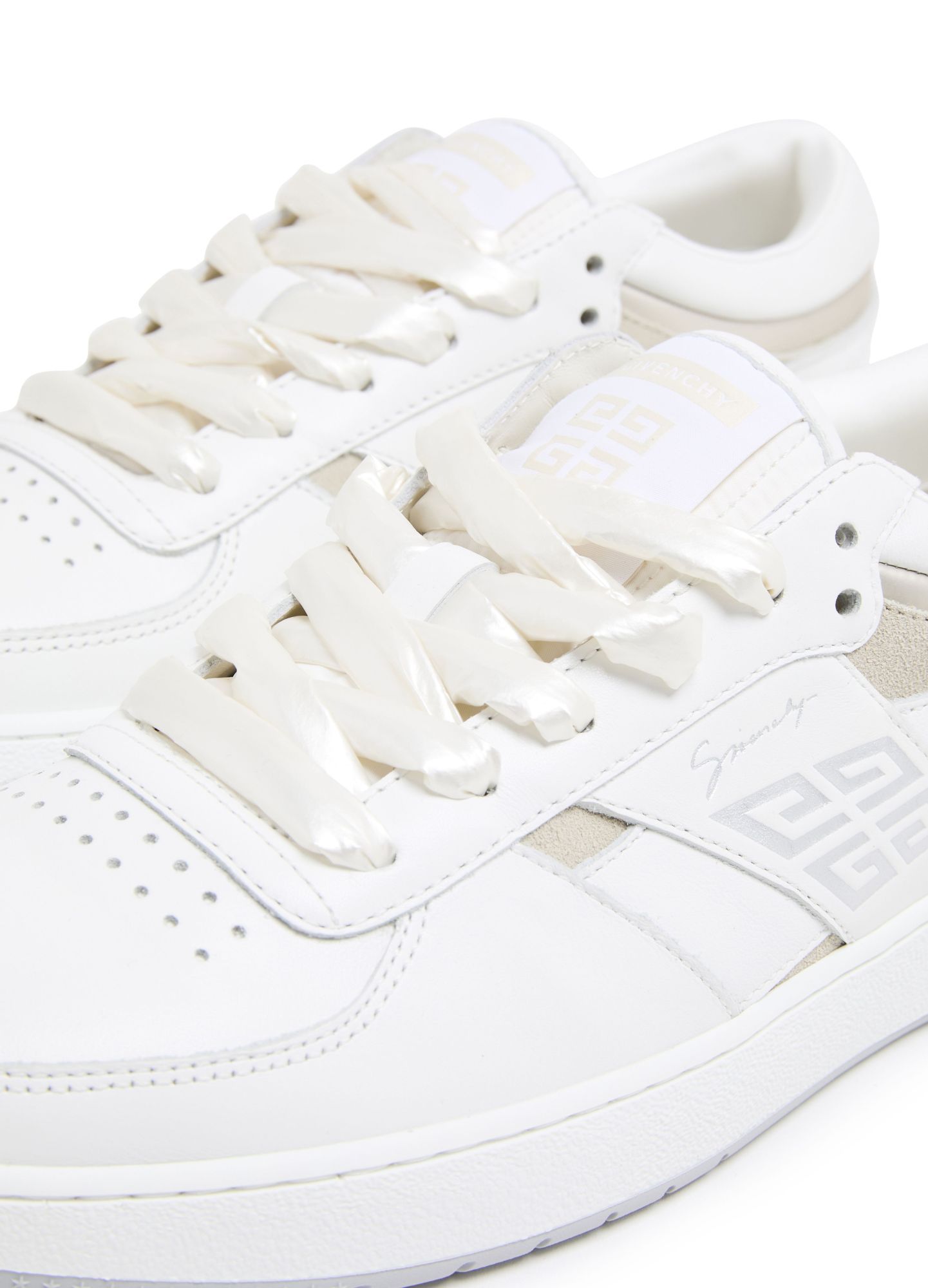 Shop Givenchy G Move Lace-up Sneakers In White
