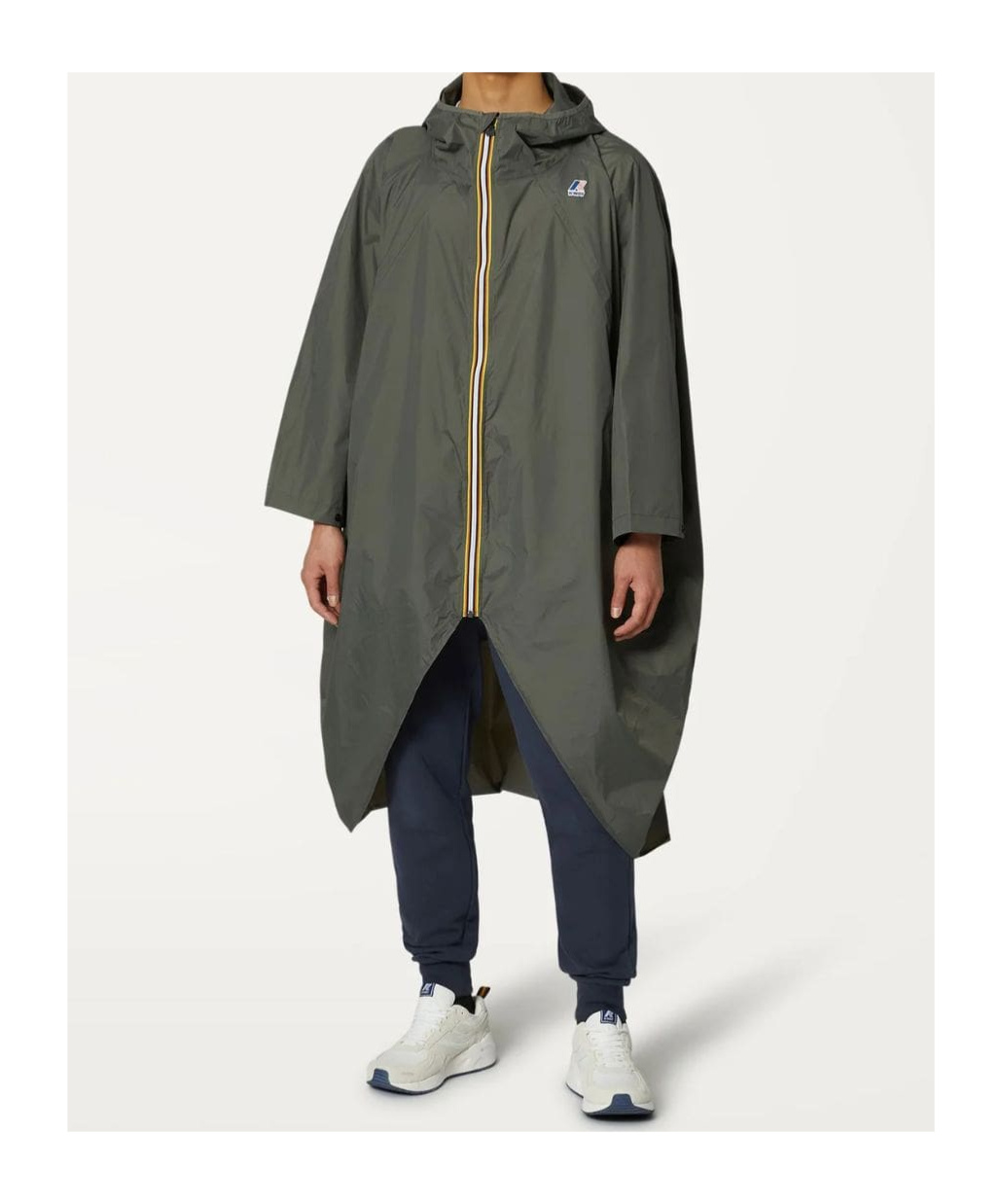 K-way Le Vrai 3.0 Rennes Zipped Jacket In Gray