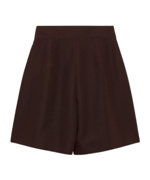 Loro Piana Dorin Pleated Bermuda Silk Shorts