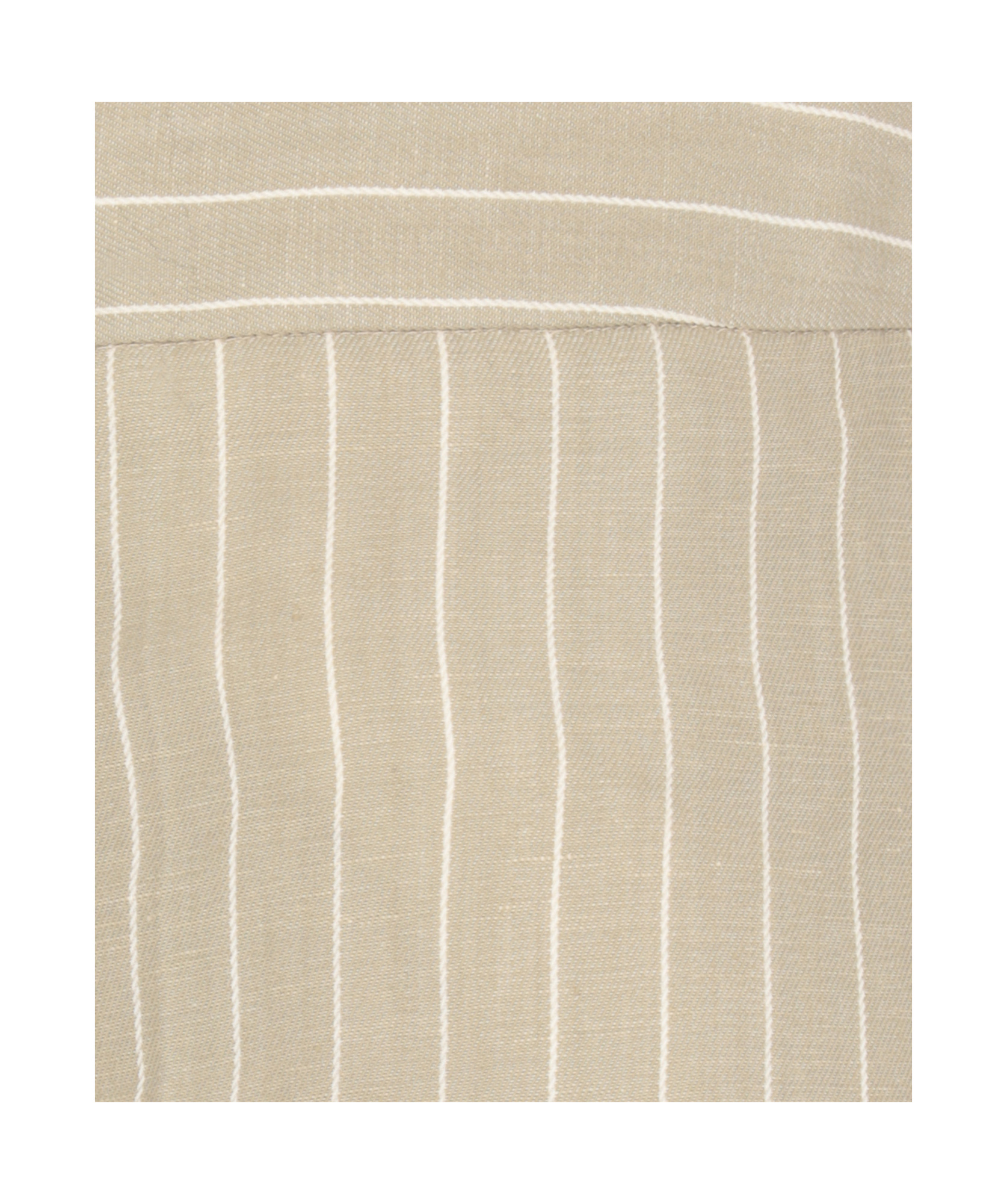 Fabiana Filippi Striped Linen Blend High Waist Trousers In Grey